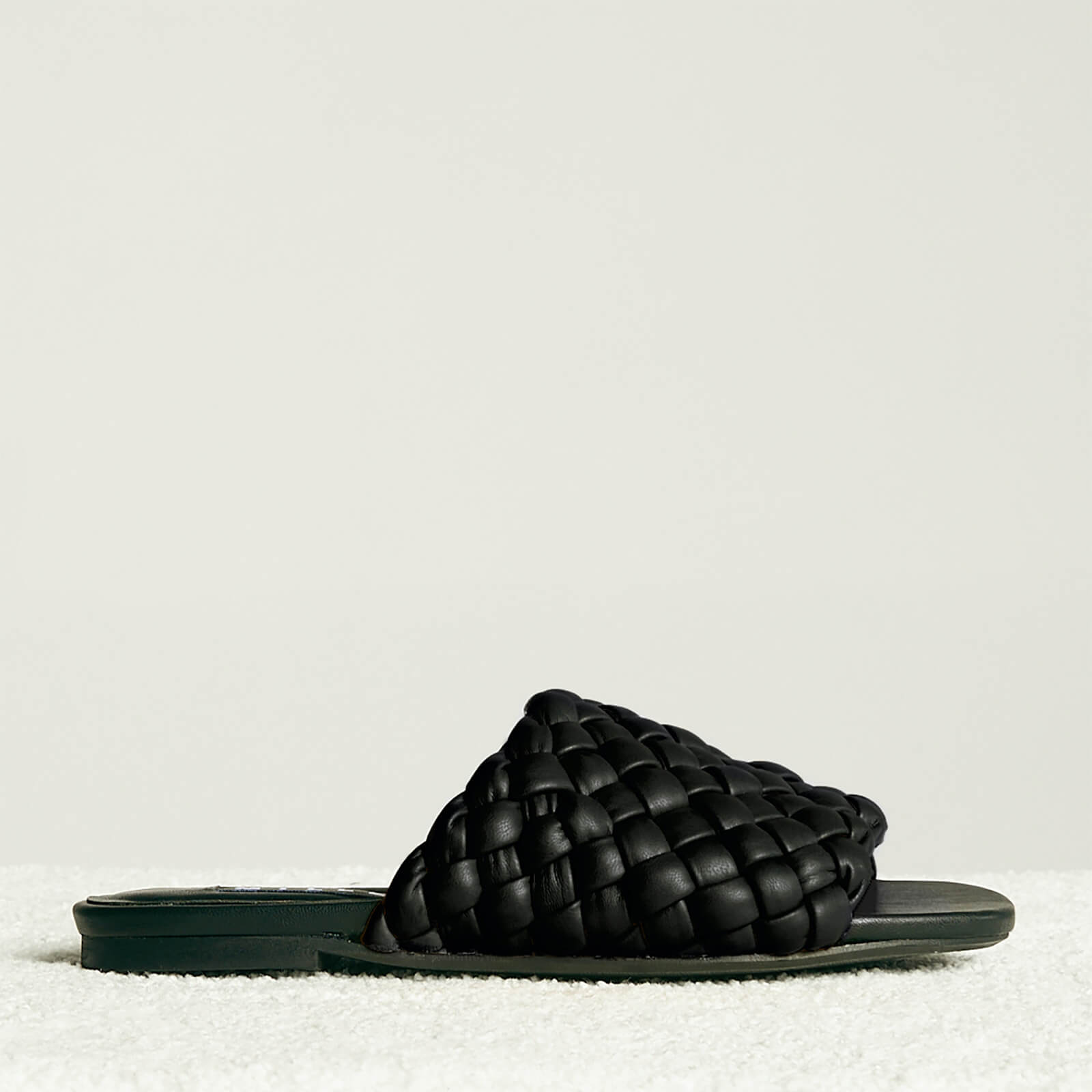 Simon Miller Women's Vegan Slit Slide Sandals - Black - UK 3