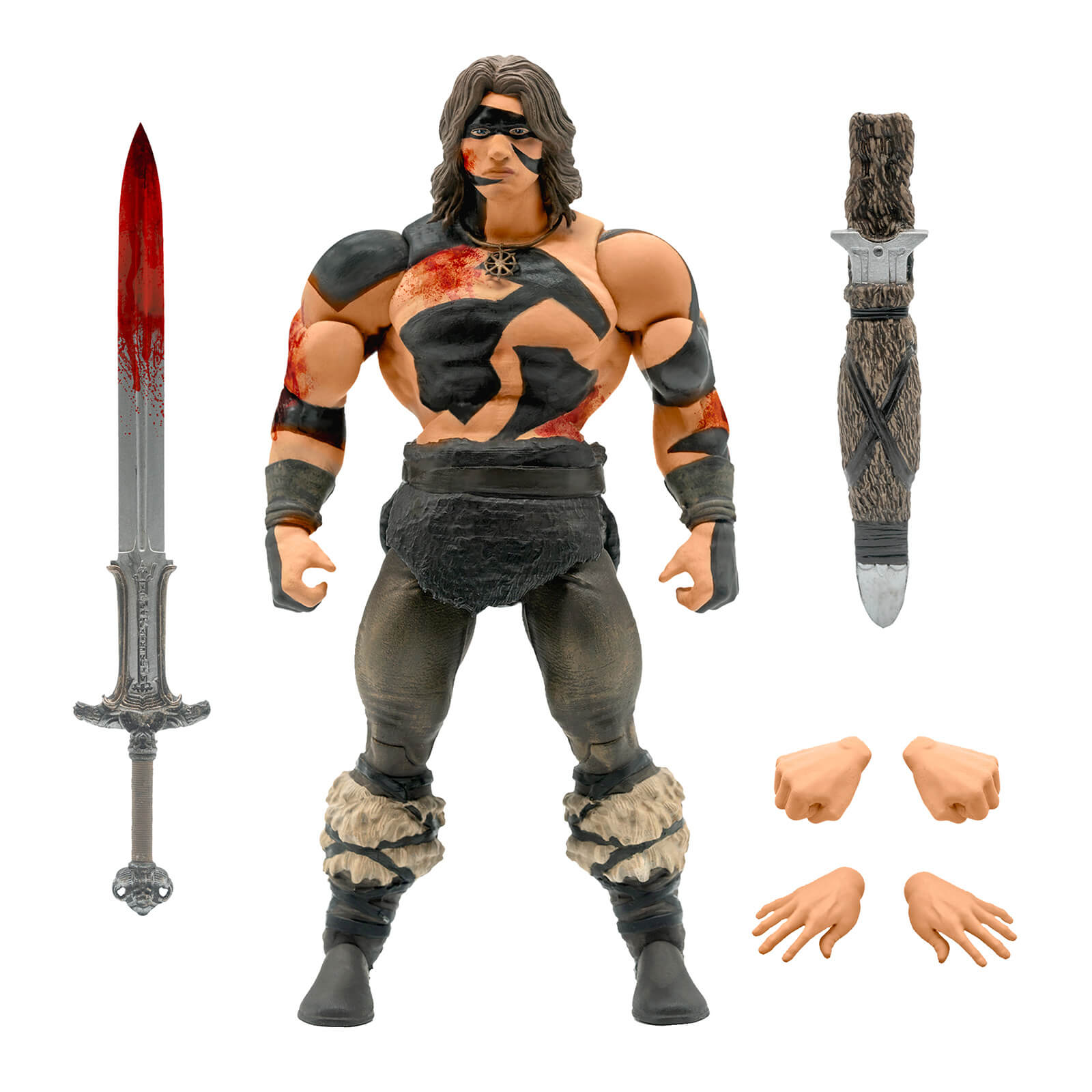 Super7 Conan ULTIMATES! Figure - War Paint Conan