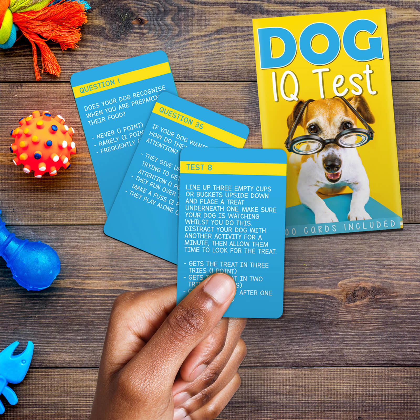 Dog IQ Test Cards
