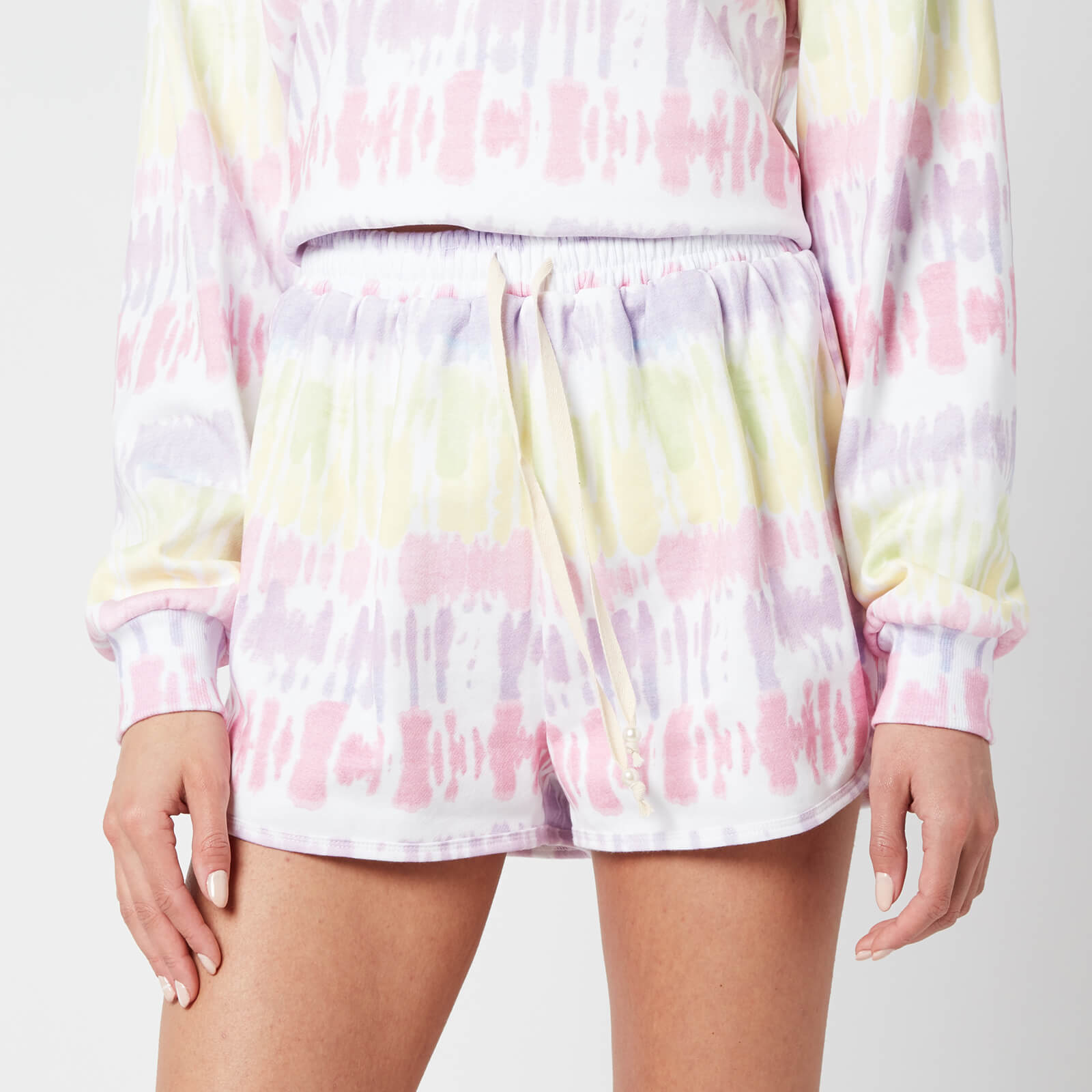 Olivia Rubin Women's Hebe Jogger Shorts - Tie Dye - L