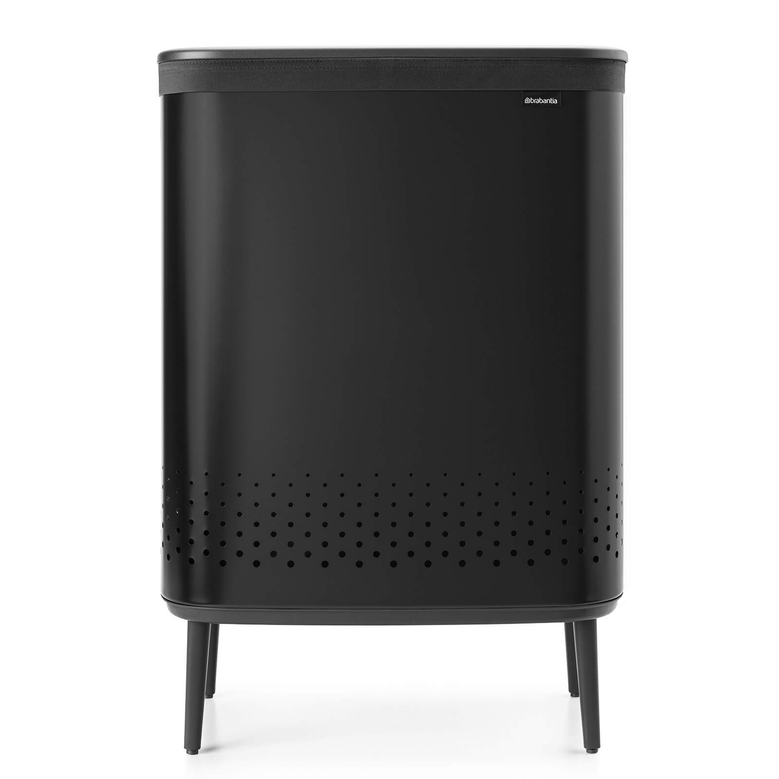 Brabantia Bo Laundry Bin Hi - 2X45 L - Matt Black