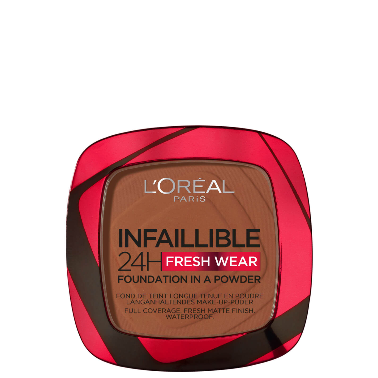 L'Oreal Paris Infallible 24 Hour Fresh Wear Foundation Powder 9g (Various Shades) - 375 Deep Amber