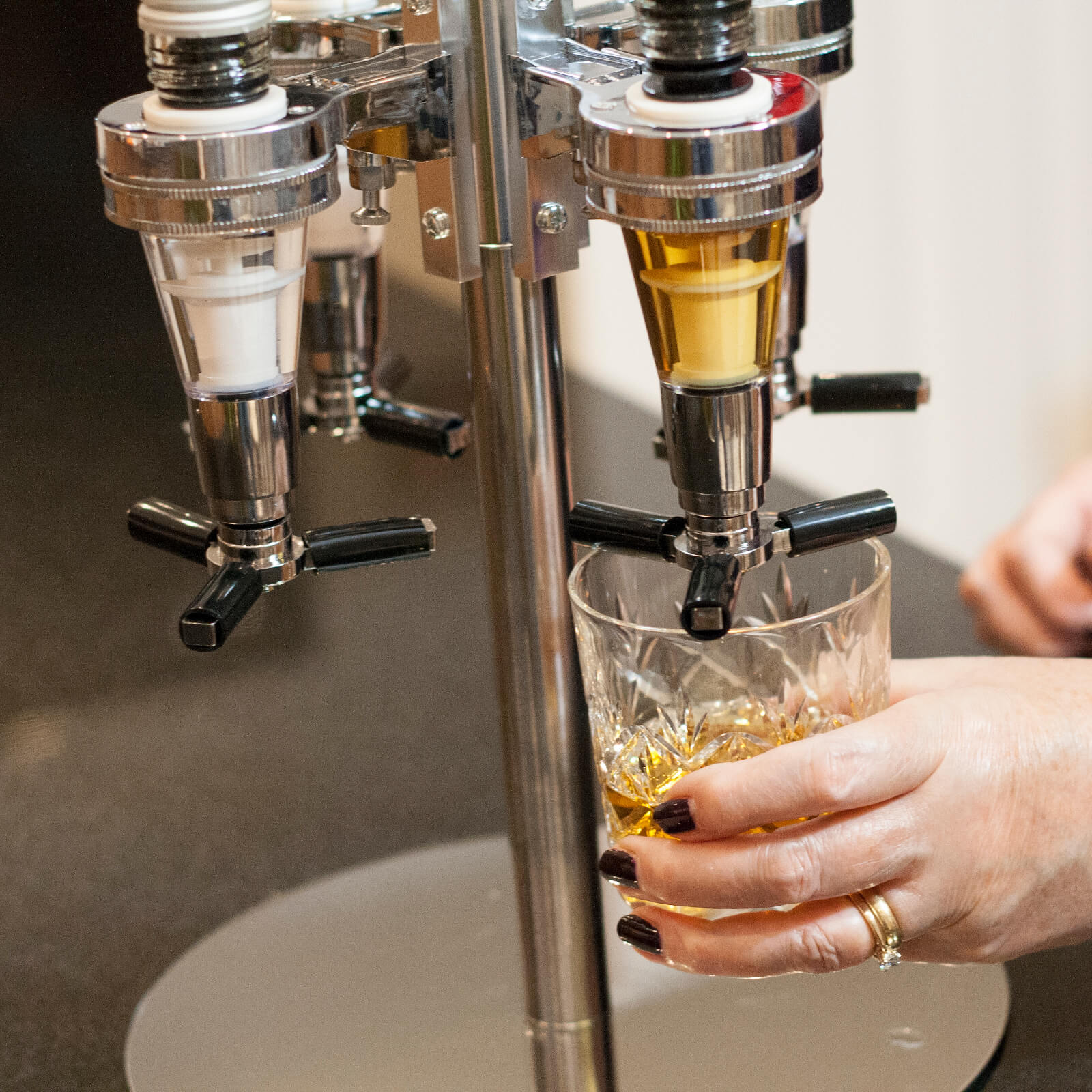Click to view product details and reviews for Four Bottle Optic Drinks Dispenser.
