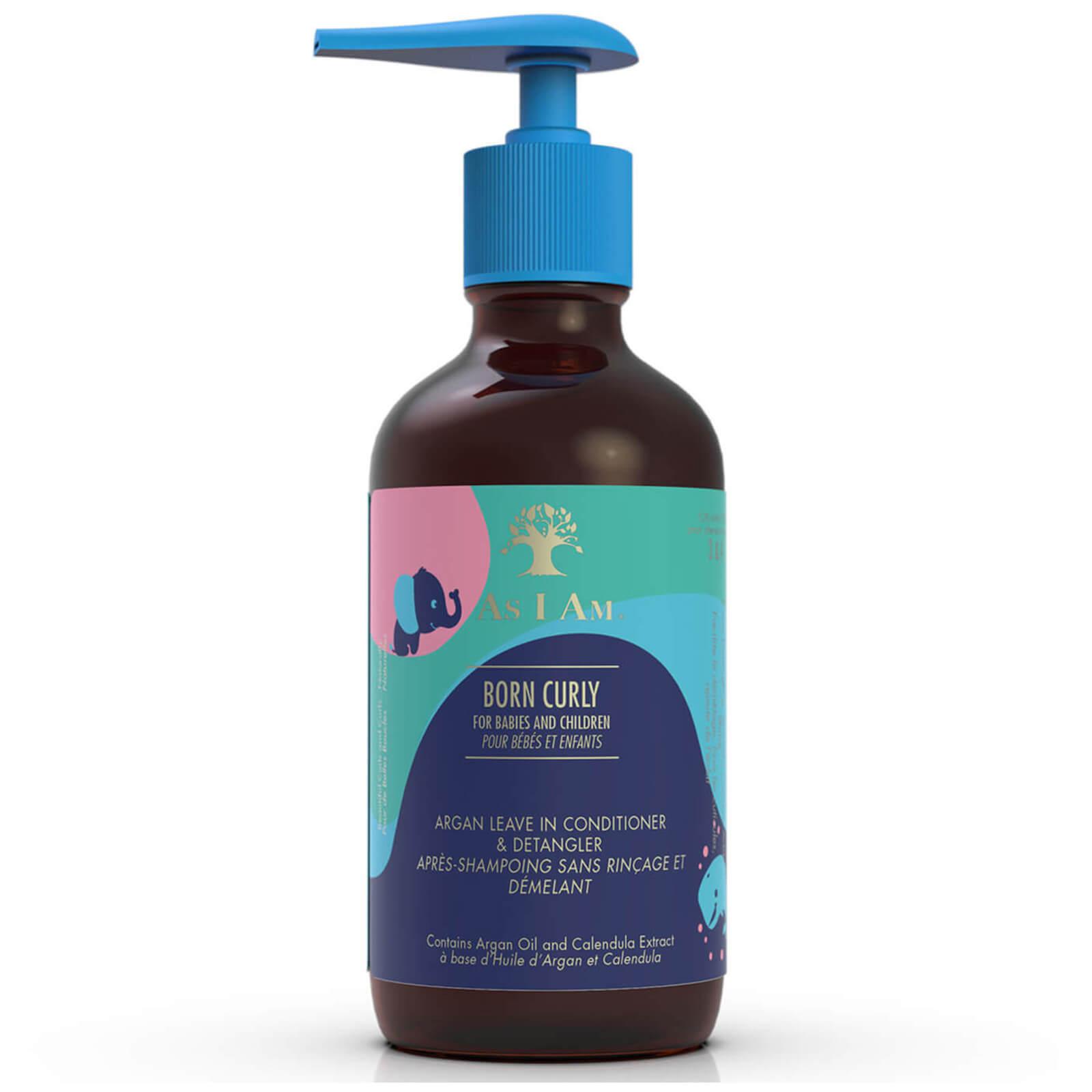 Image of As I Am Argan Born Curly Leave-in Conditioner and Detangler 240ml