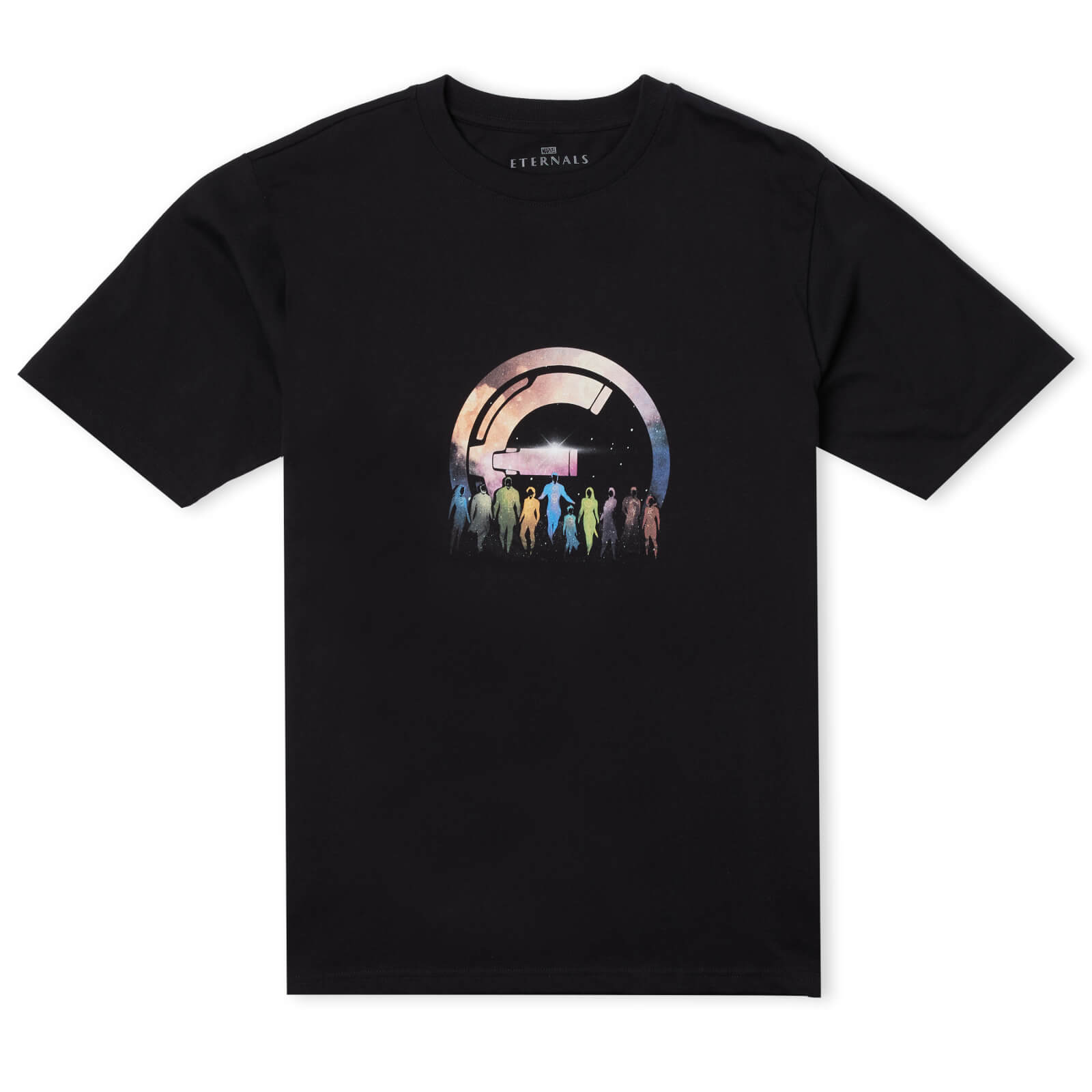 Marvel Eternals Silhouette T-Shirt Oversize - Noir - XL - Noir