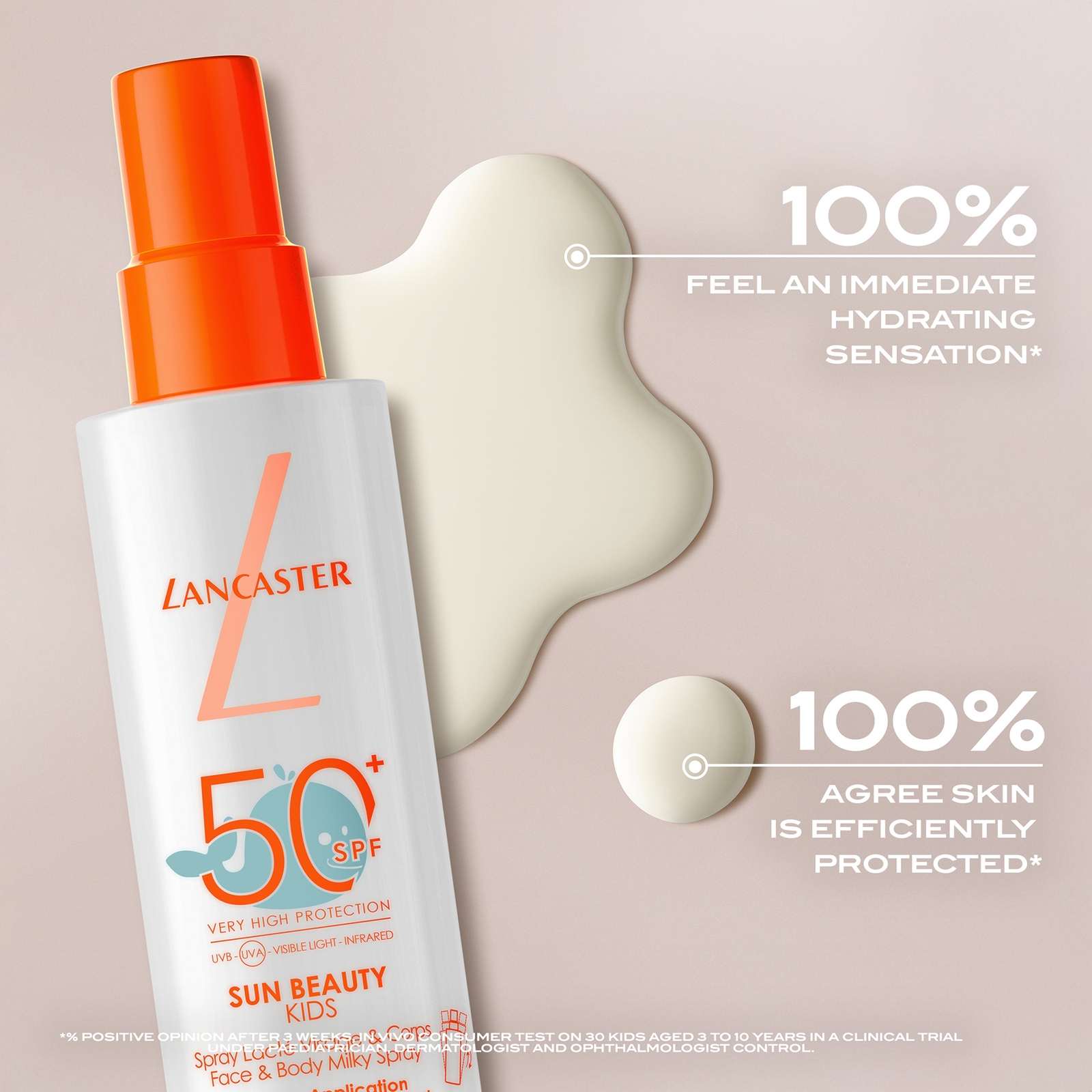 Thumbnail - Lancaster Sun Sensitive Face and Body Sun Protection Cream For Kids SPF50 150ml