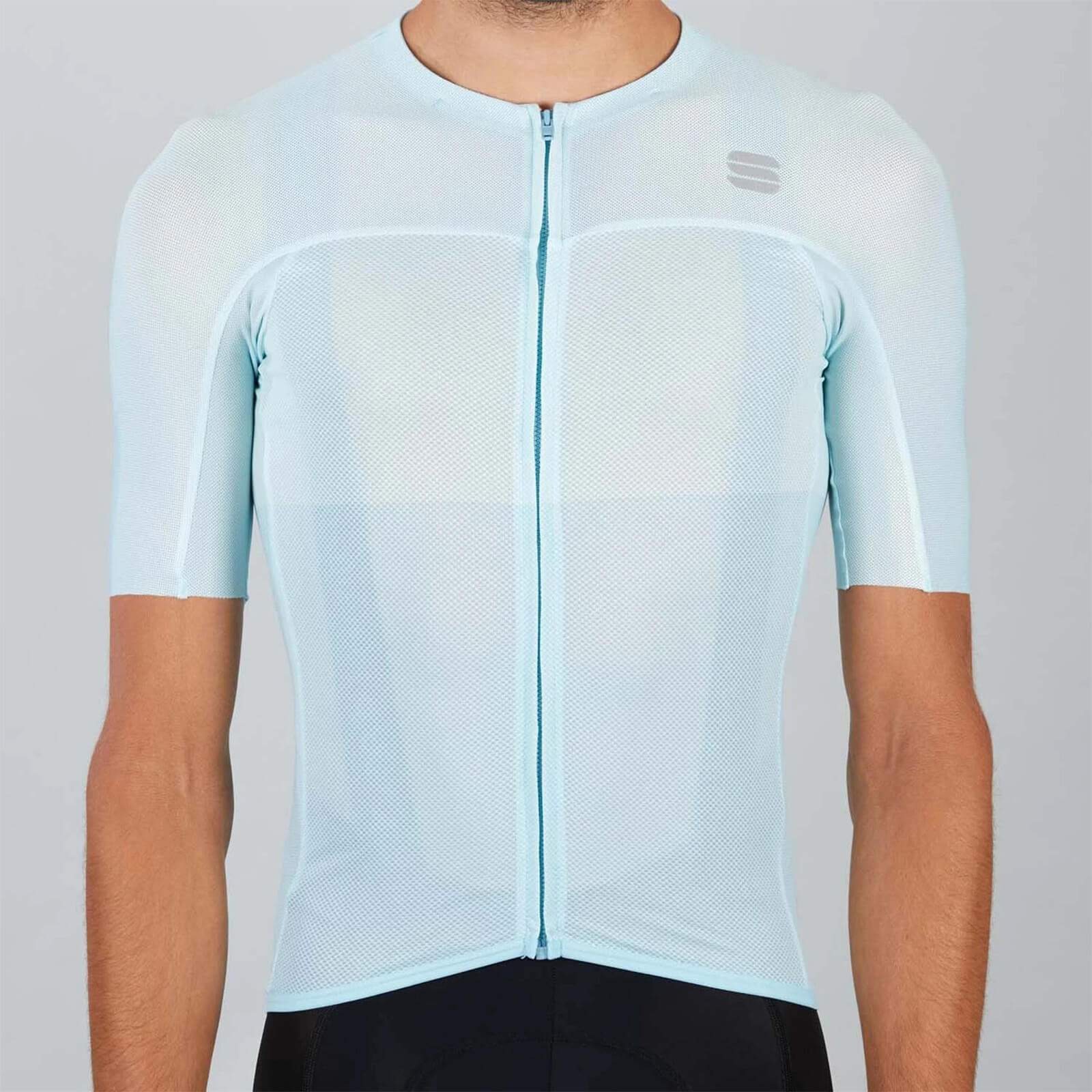 Sportful BodyFit Pro Light Jersey - XL - Blue Sky/White