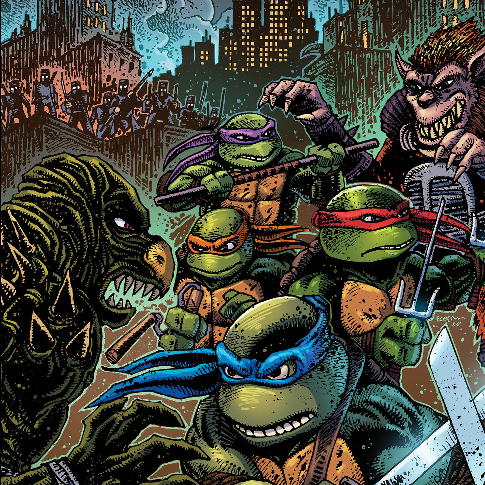Waxwork - Teenage Mutant Ninja Turtles II: Secret of the Ooze LP (Green)