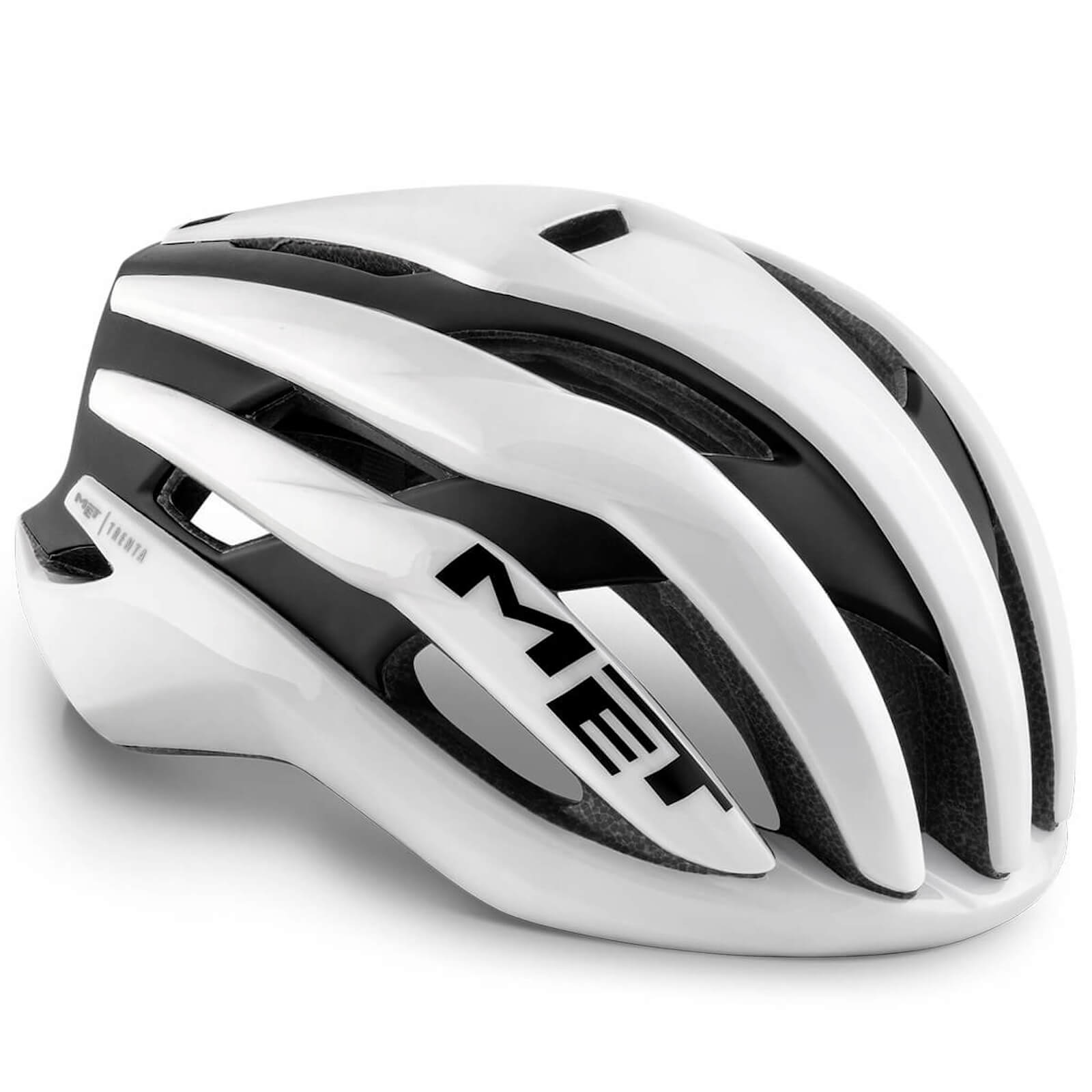 MET Trenta MIPS Road Helmet - L/58-61cm - White Black