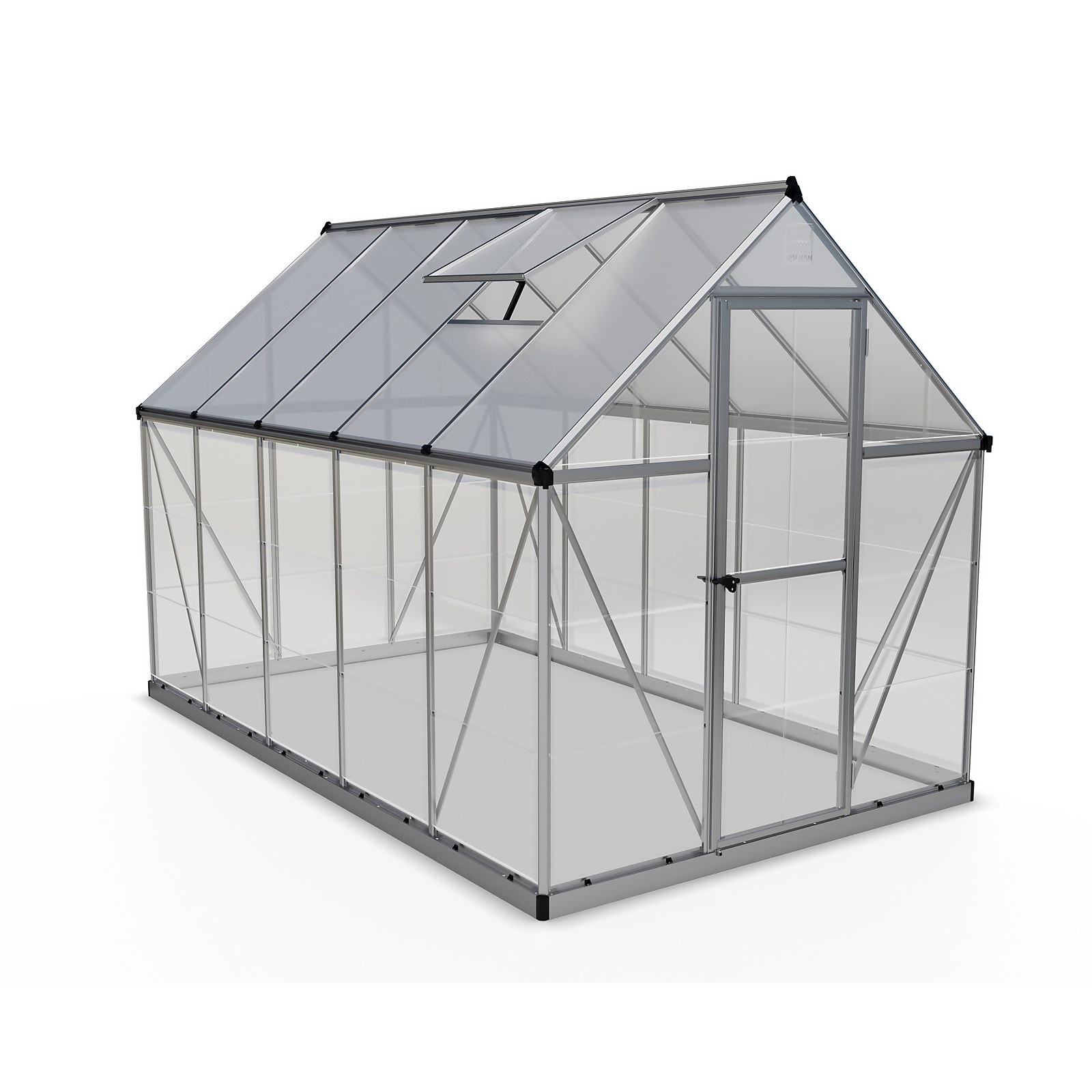 Photo of Palram Canopia Hybrid 6 X 10ft Silver Greenhouse