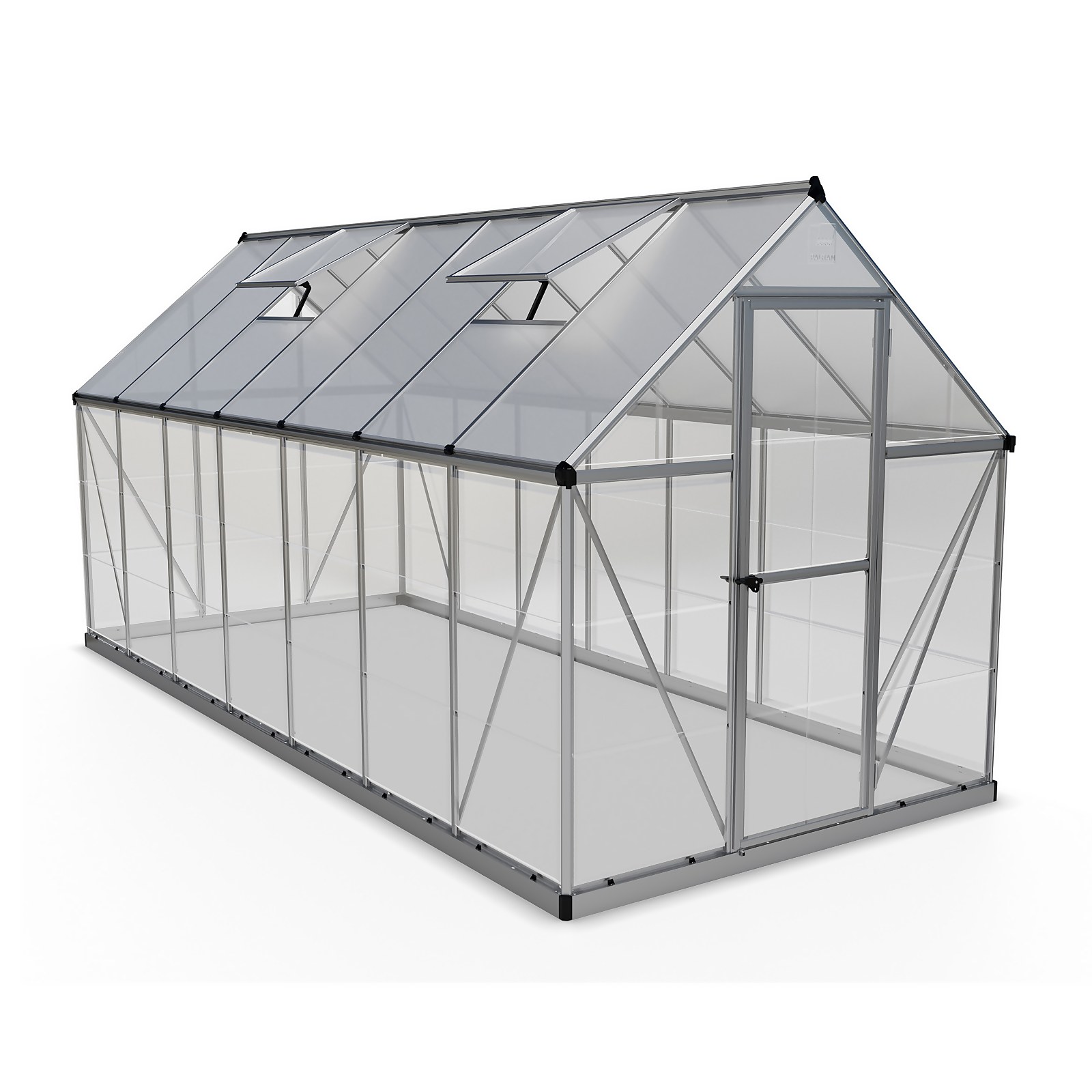 Photo of Palram Canopia Hybrid 6 X 14ft Silver Greenhouse