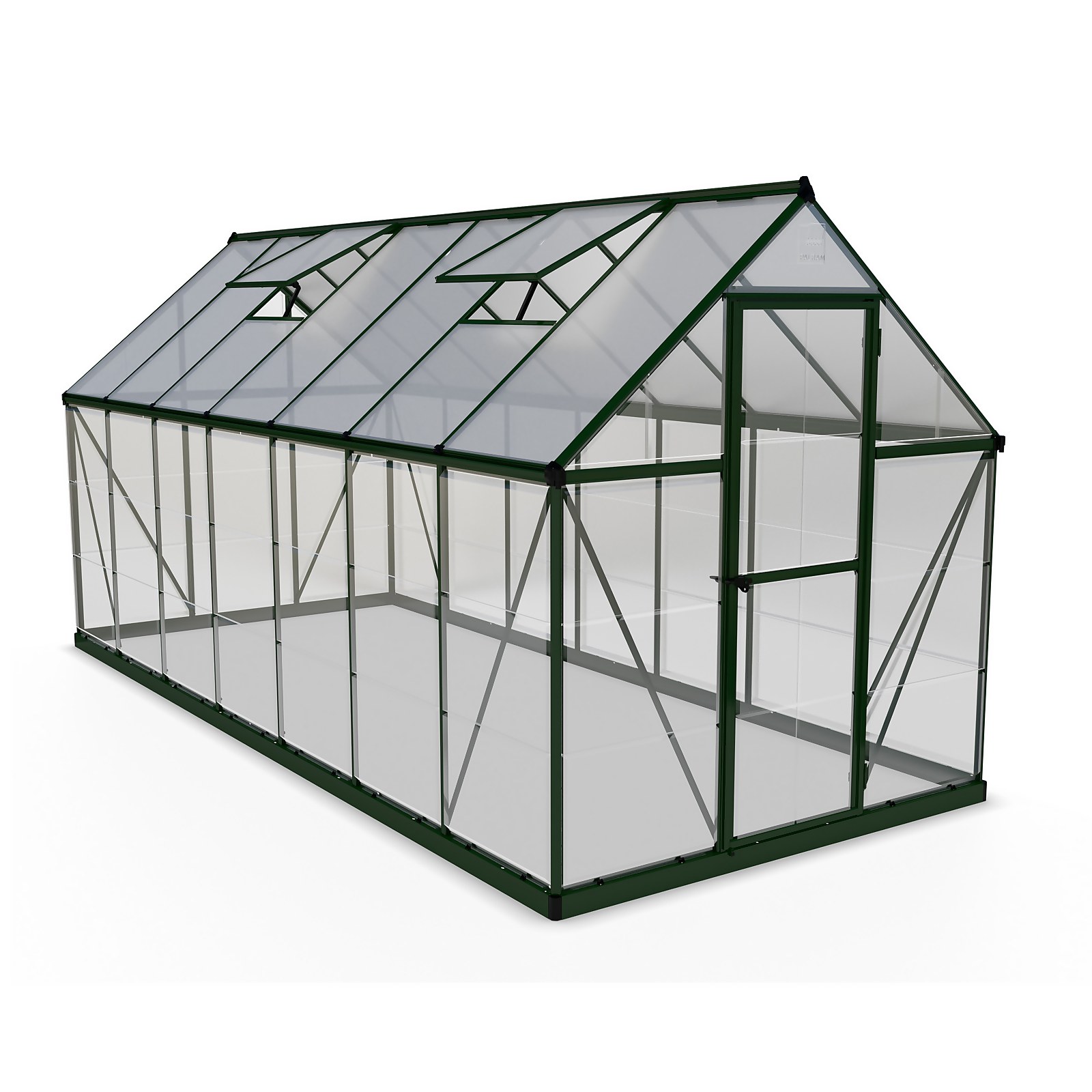 Photo of Palram Canopia Hybrid 6 X 14ft Green Greenhouse