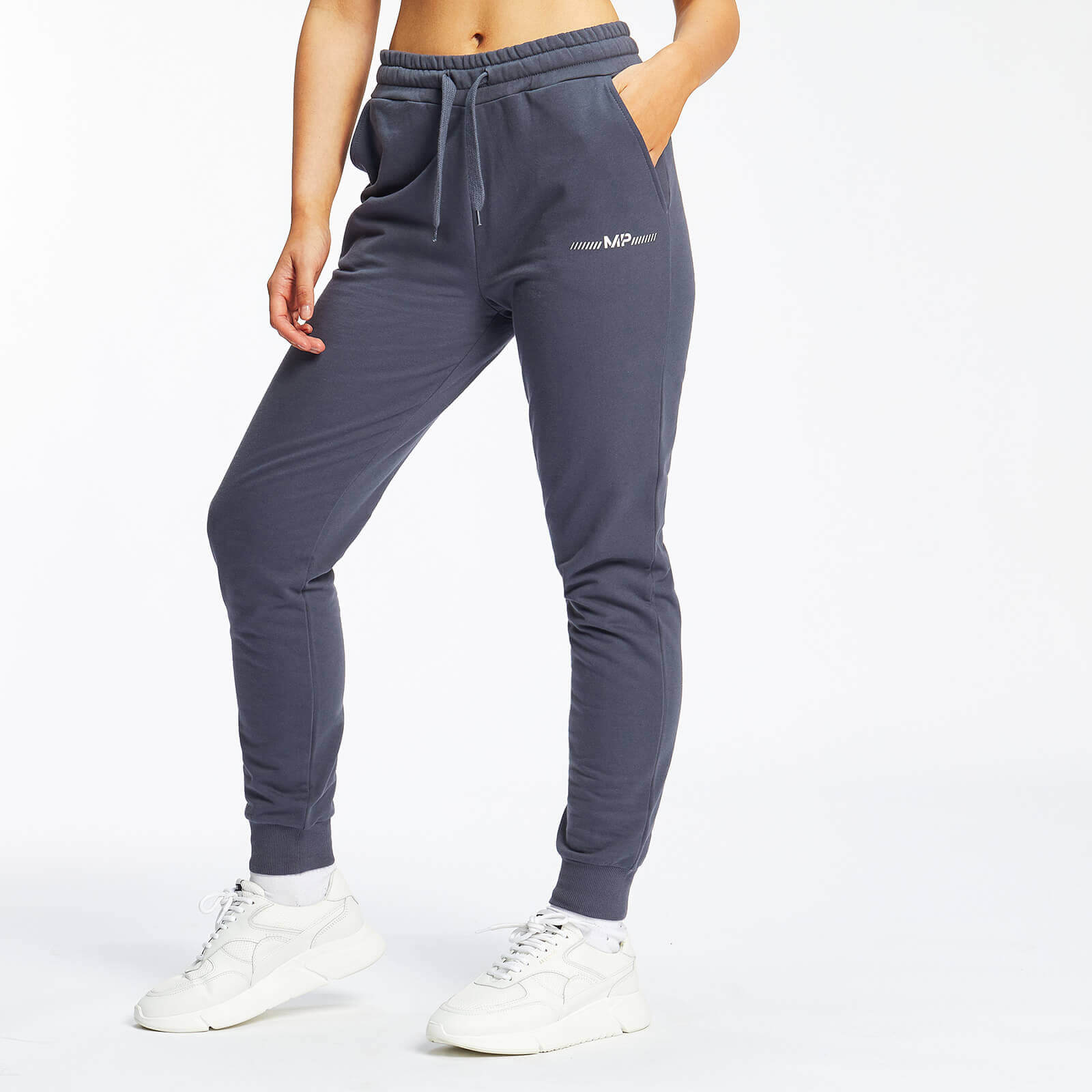 MP Women's Mini Mark Graphic Joggers - Graphite/White - S