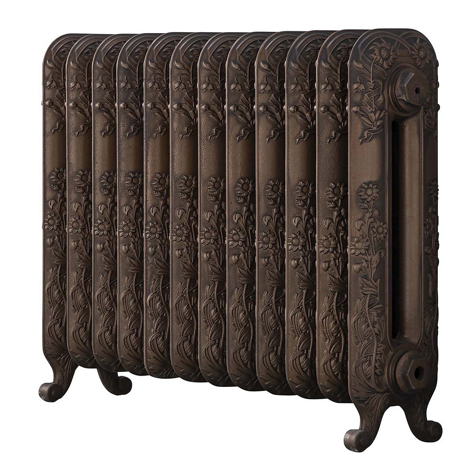 Photo of Arroll Cast Iron Radiator 814 X 600 - Aged Bronze