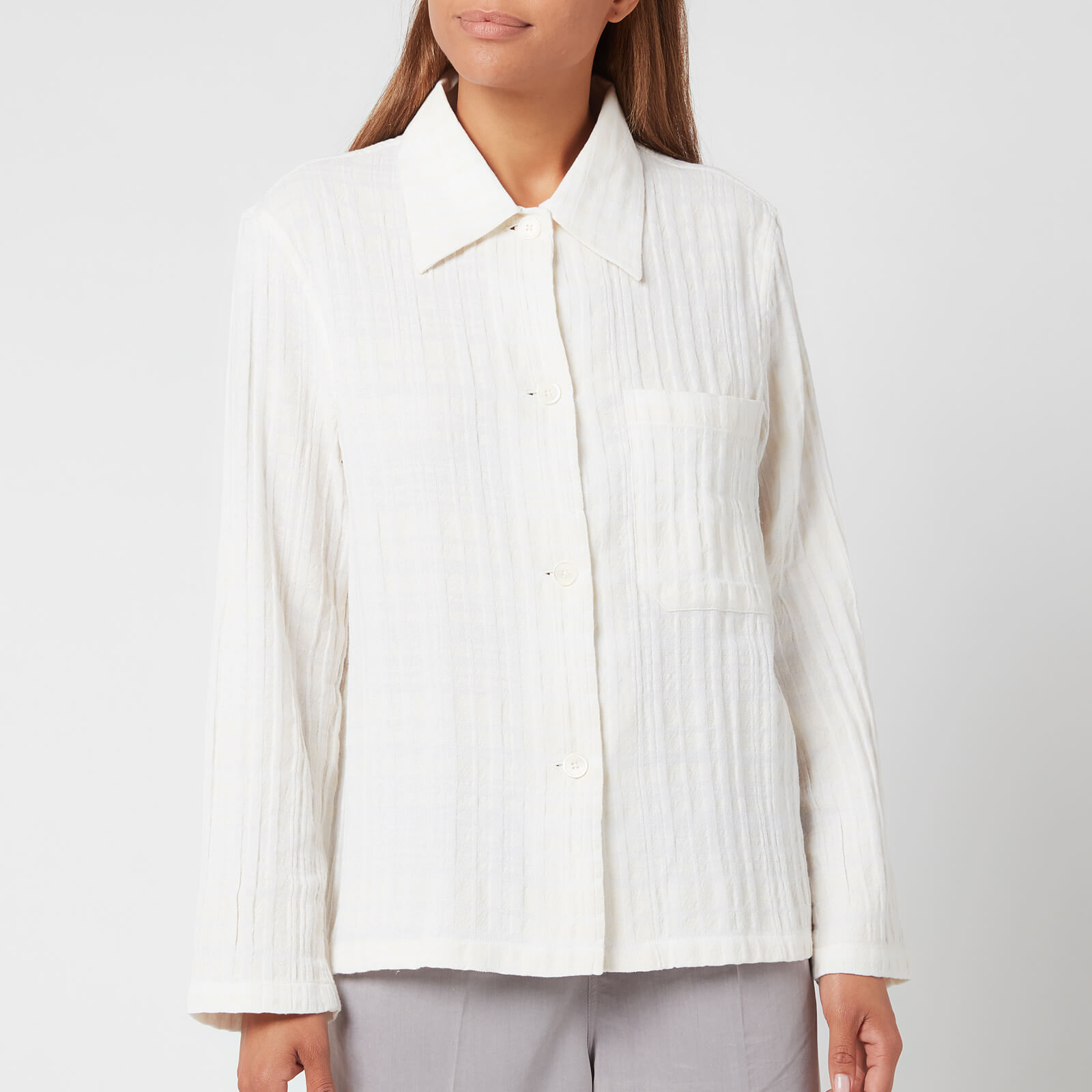 Our Legacy Women's Square Shirt - White - FR 34/UK 6