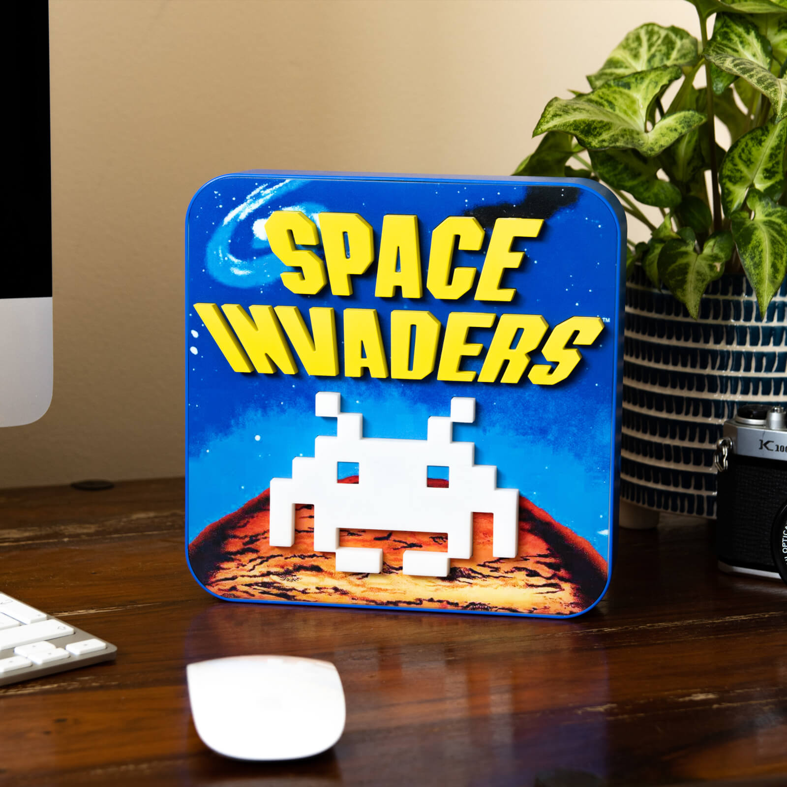 Image of Numskull Space Invaders 3D Lamp