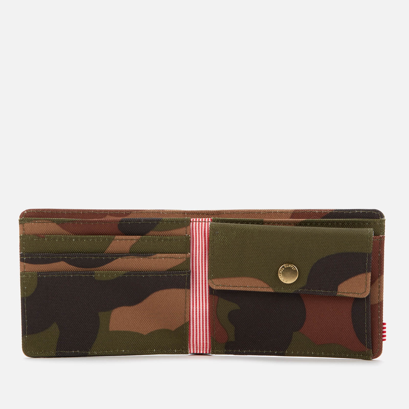 Herschel Supply Co. Men's Roy Bifold Wallet With Coin Pouch - Woodland Camo