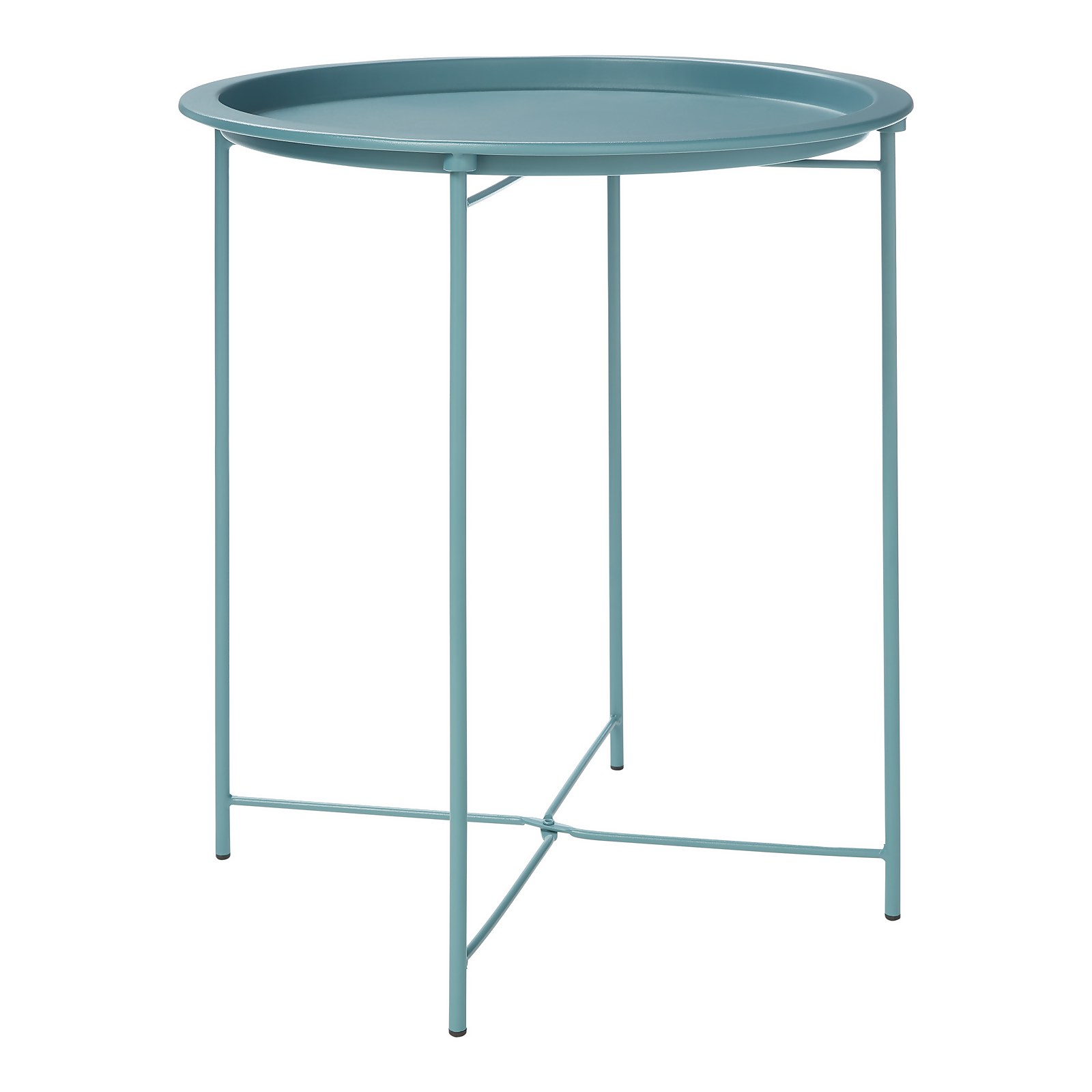 Photo of Folding Side Table Dark Teal