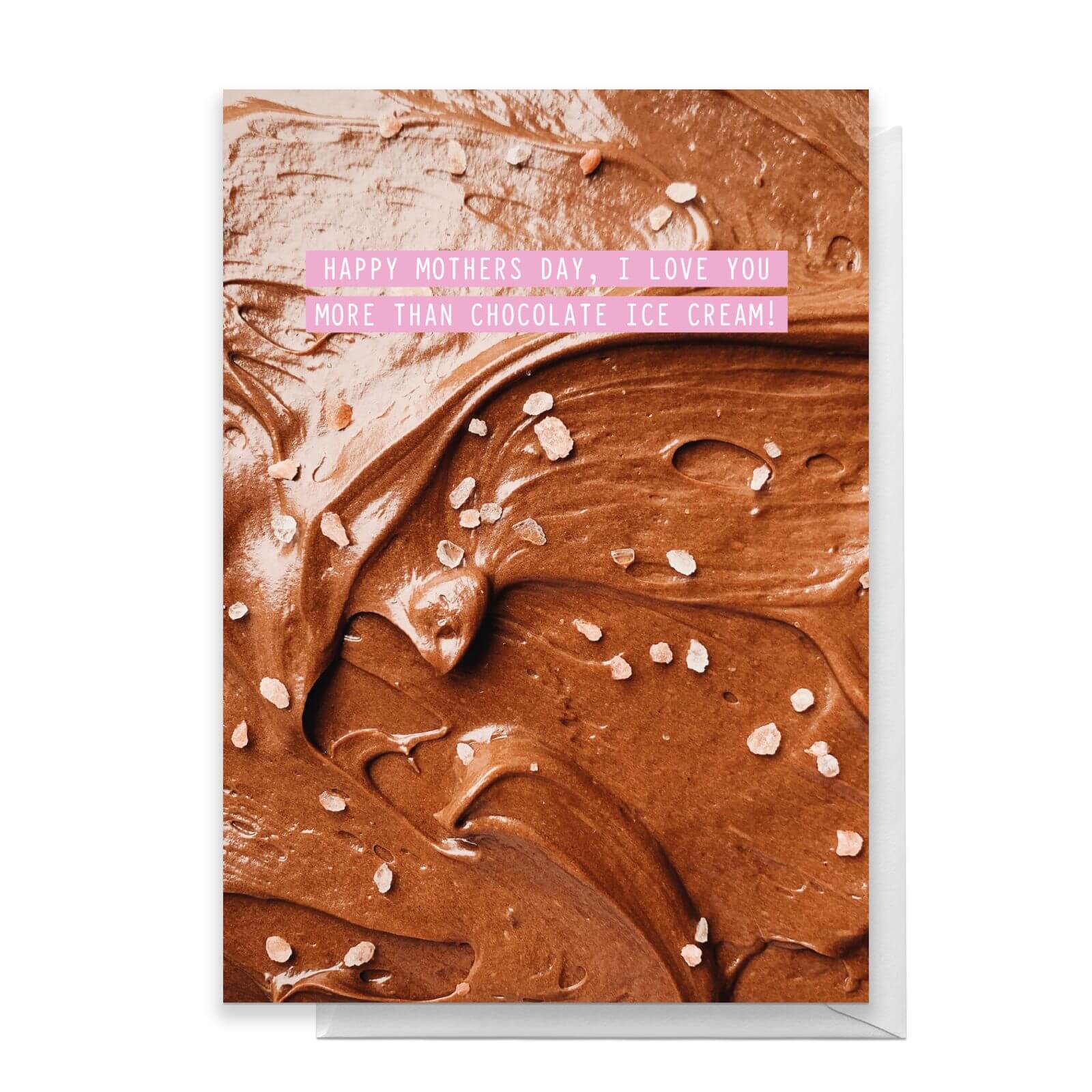 Mothers Day Chocolate Greetings Card - Standard Card
