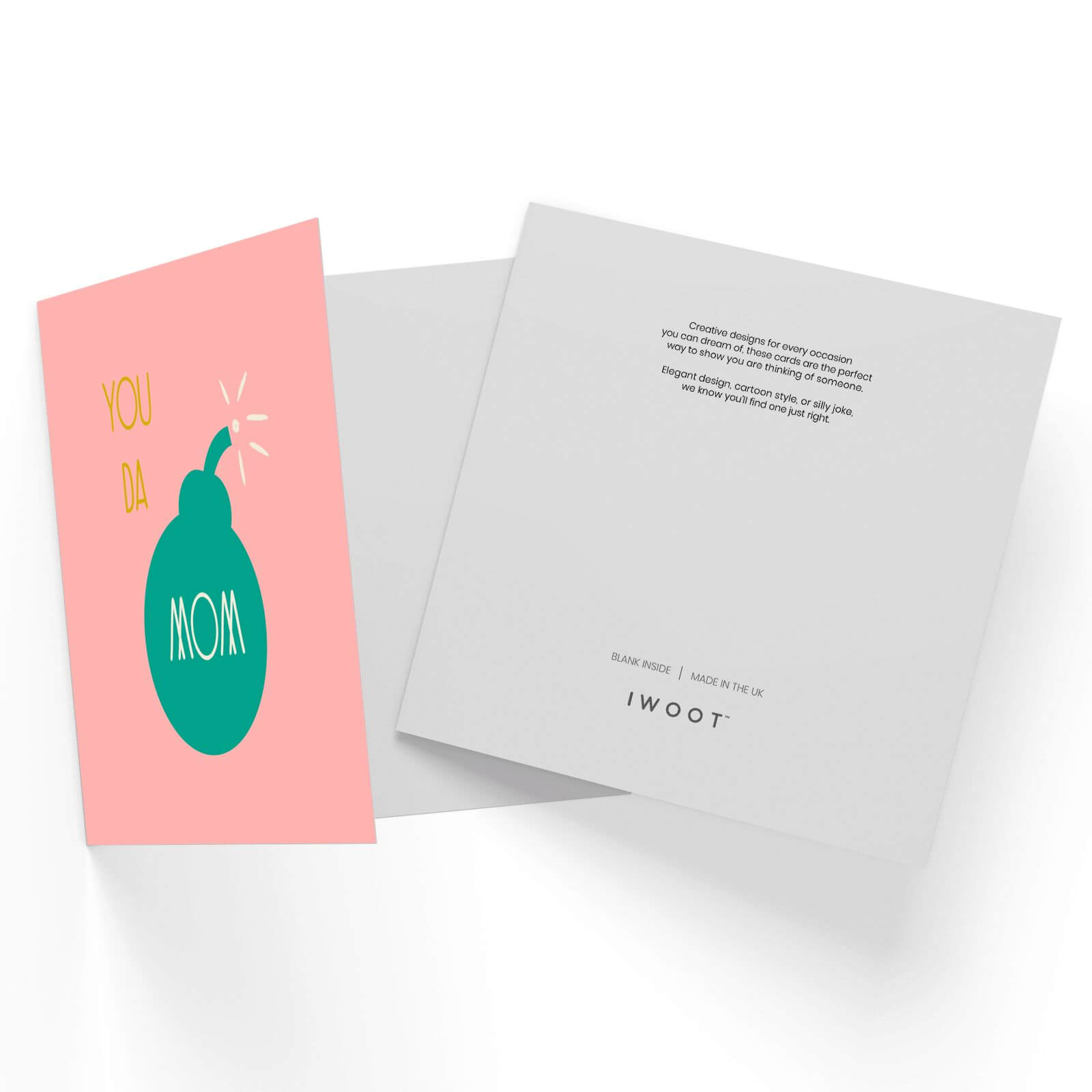 You Da Mom Square Greetings Card (14.8cm x 14.8cm)