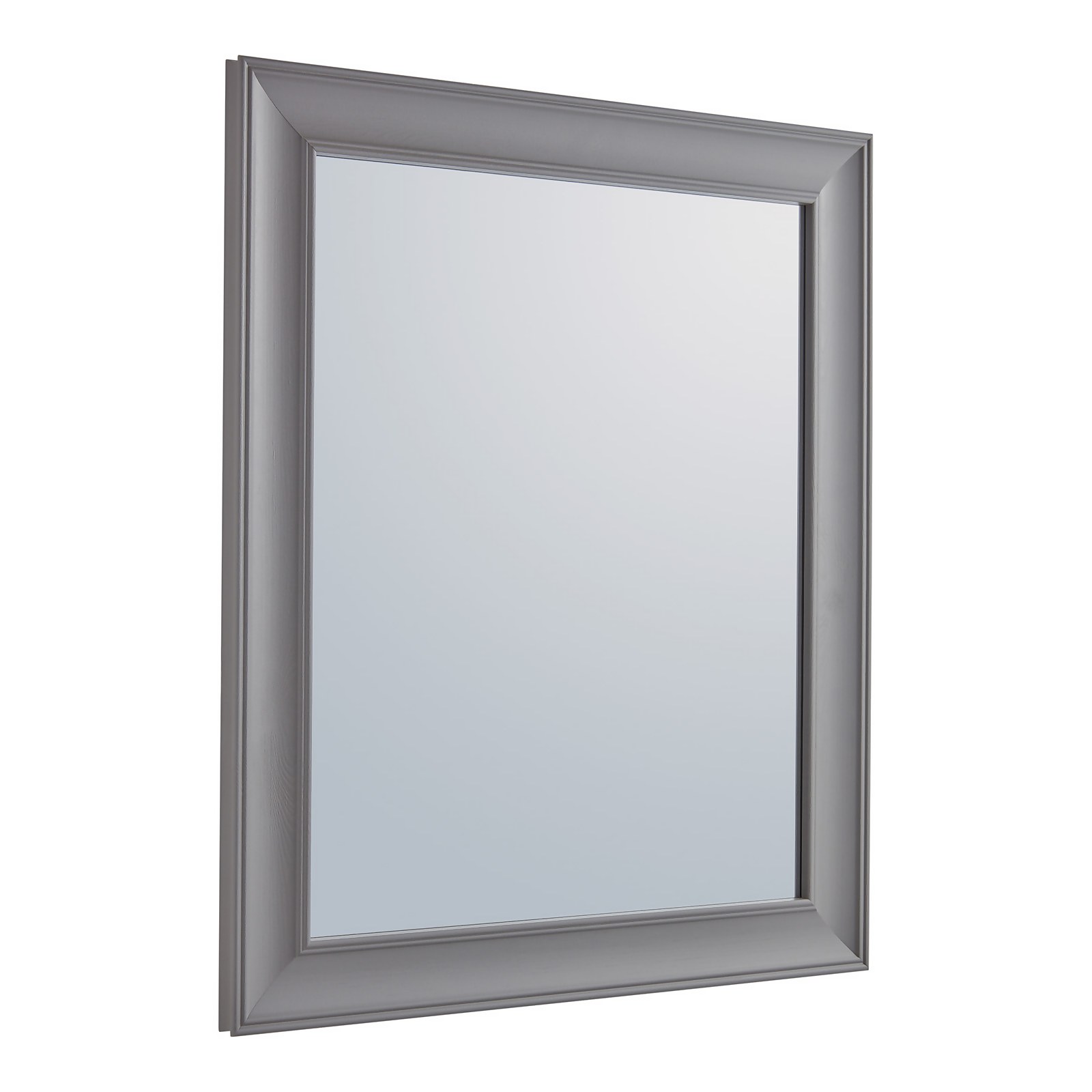 Photo of Coldrake Framed Mirror - Vapour Grey - 51x61cm