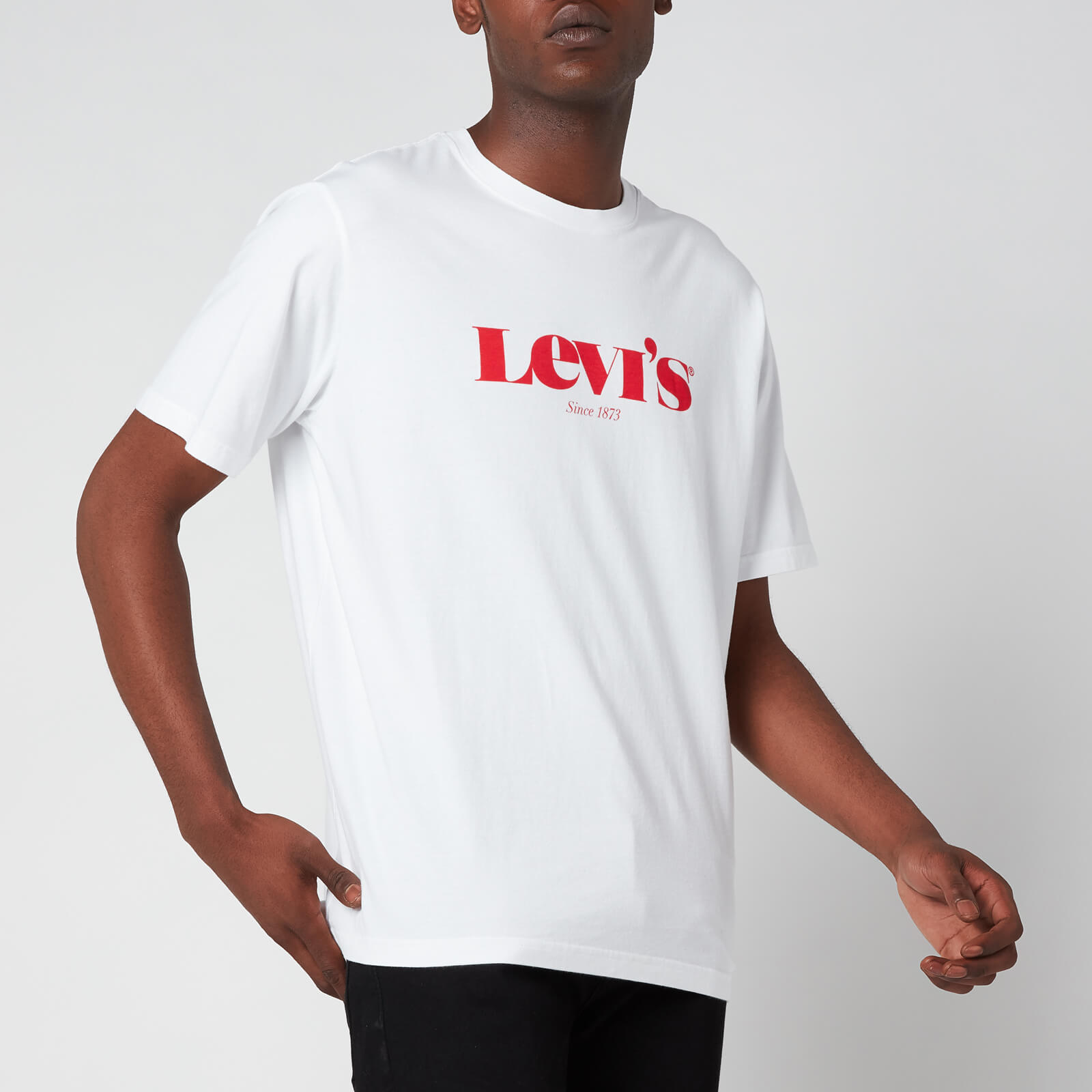 Levi's Men's Relaxed Fit T-Shirt - White - S