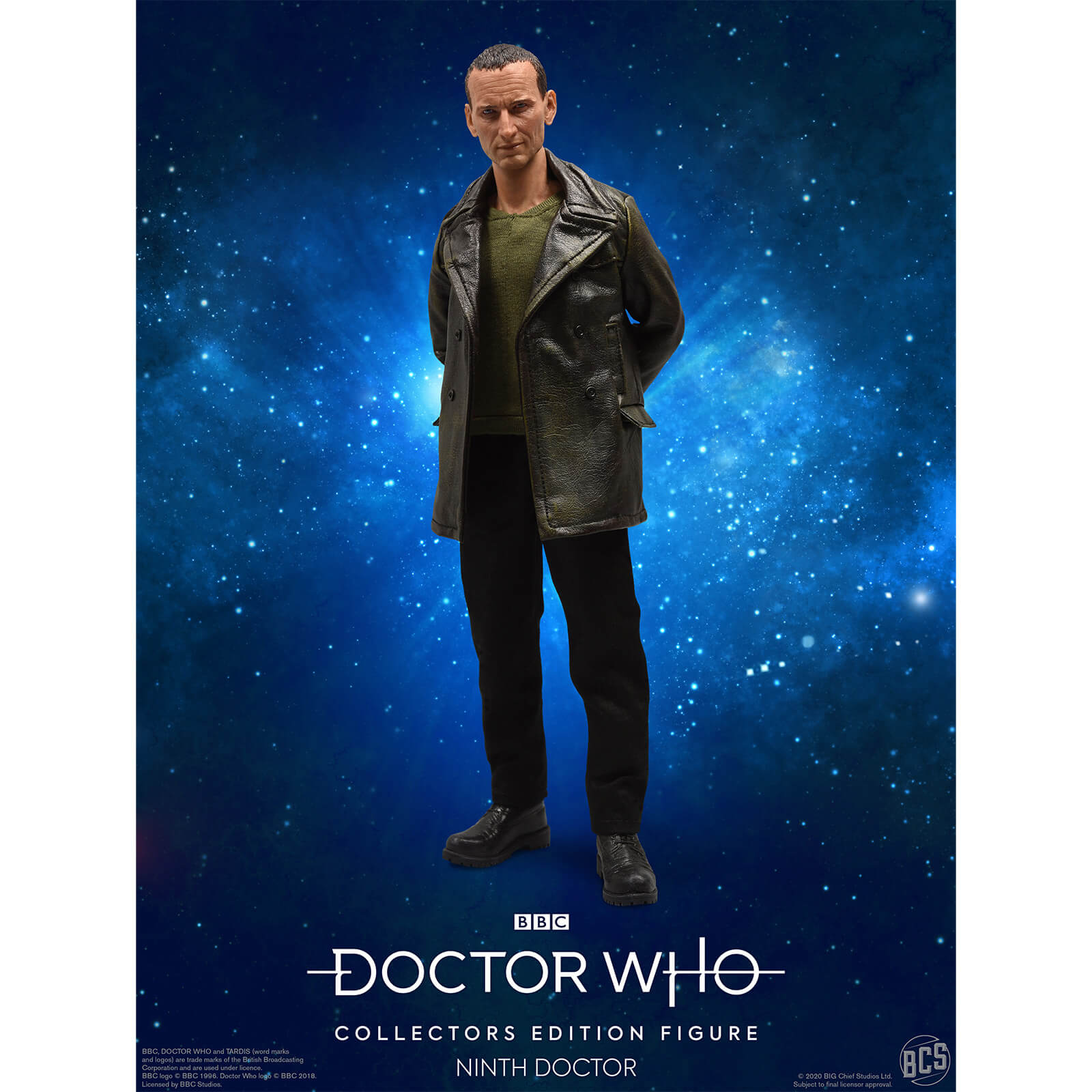 Image of Big Chief Studios Doctor Who 9th Doctor Collector's Edition Figur im Maßstab 1:6 - Zavvi Exclusive