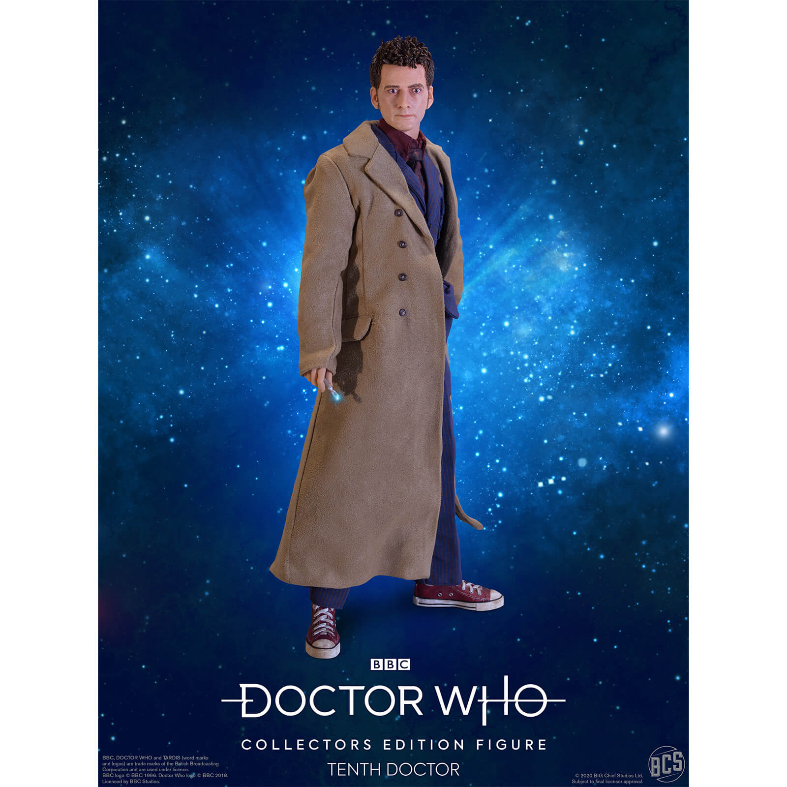Image of Big Chief Studios Doctor Who 10th Doctor Collector's Edition Figur im Maßstab 1:6 - Zavvi Exclusive