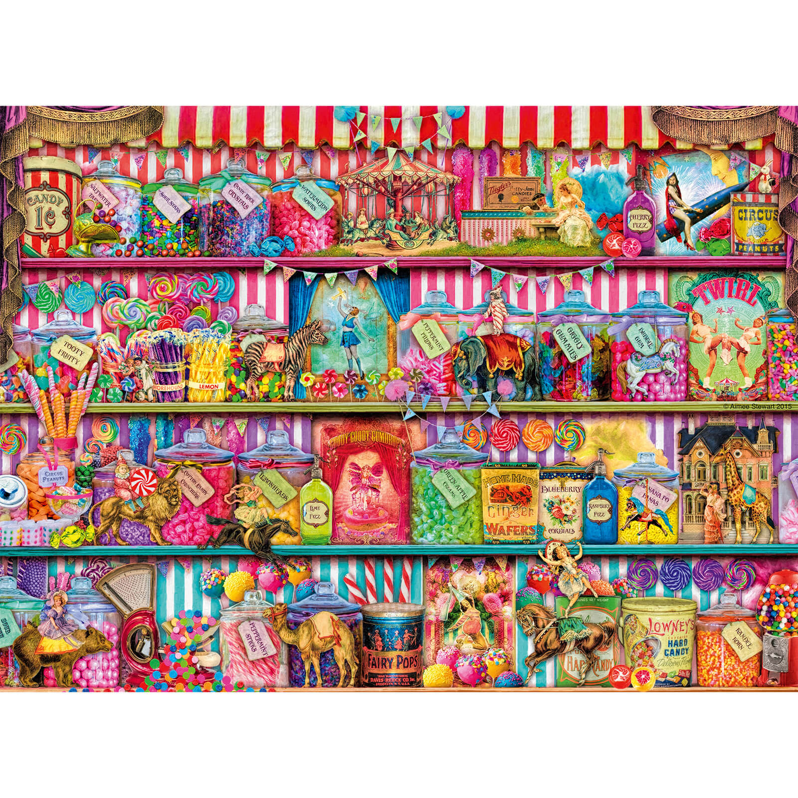 The Sweet Shop 500 piece jigsaw puzzle