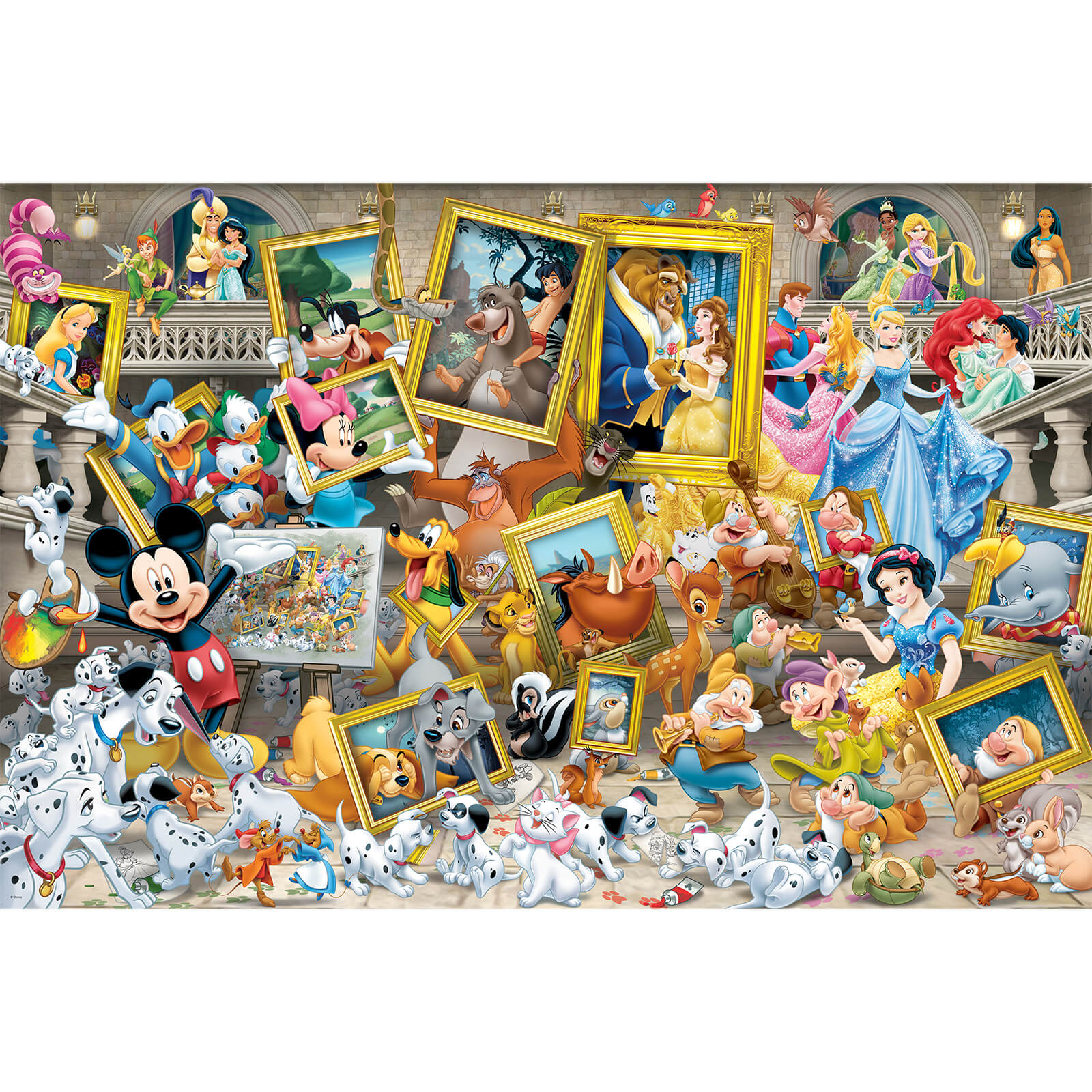 Disney Multicharacter Jigsaw Puzzle (5000 Pieces)