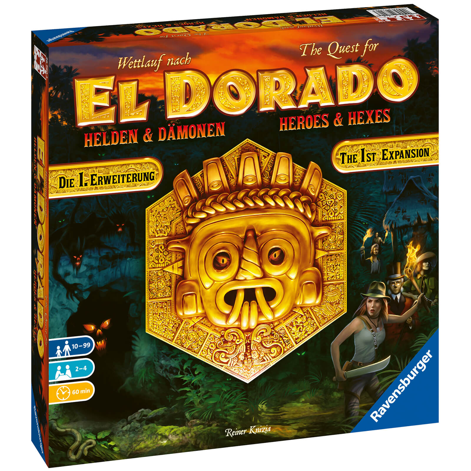 EL Dorado Board Game Expansion - Heroes and Hexes