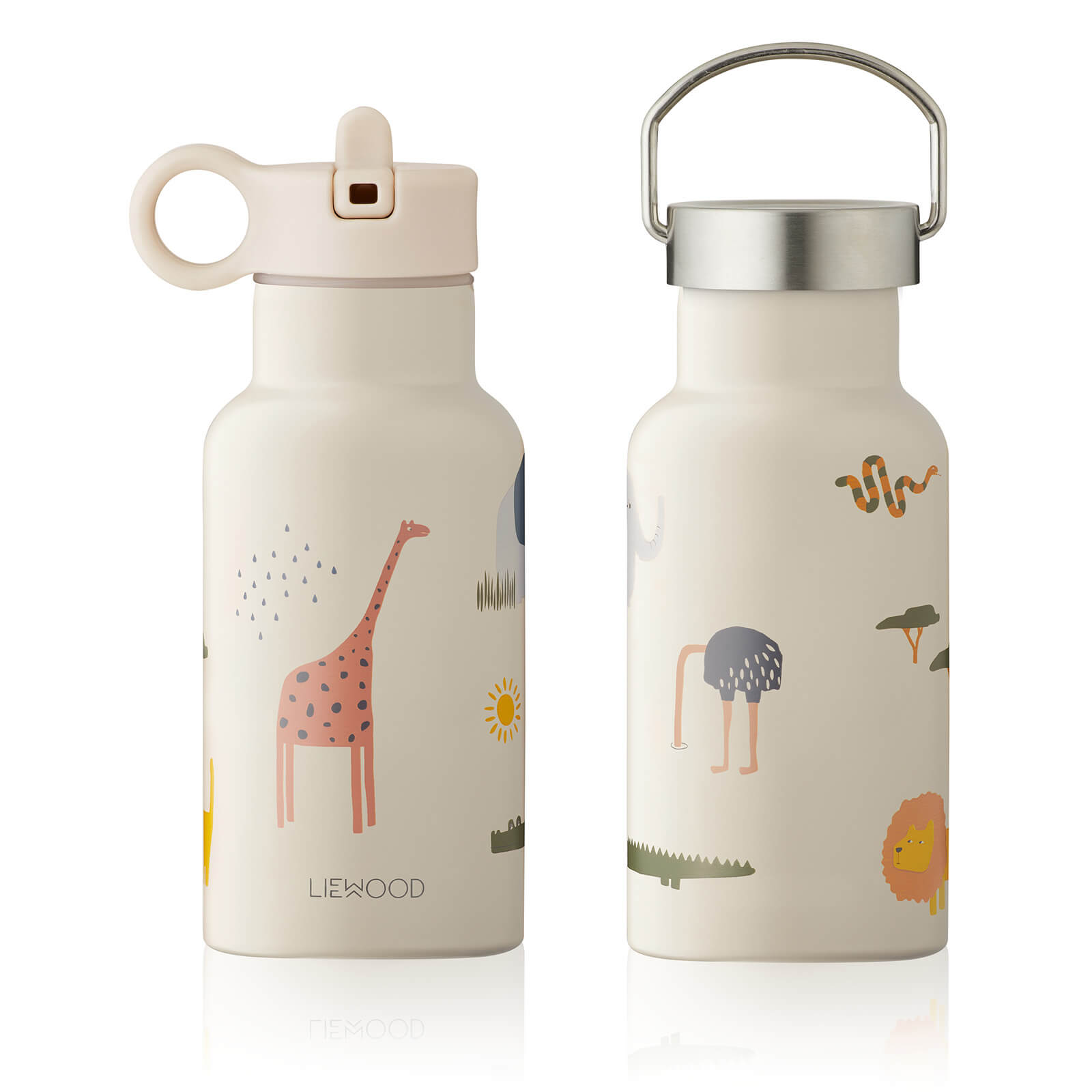 Liewood Anker Kids' Water Bottle - Safari Sandy