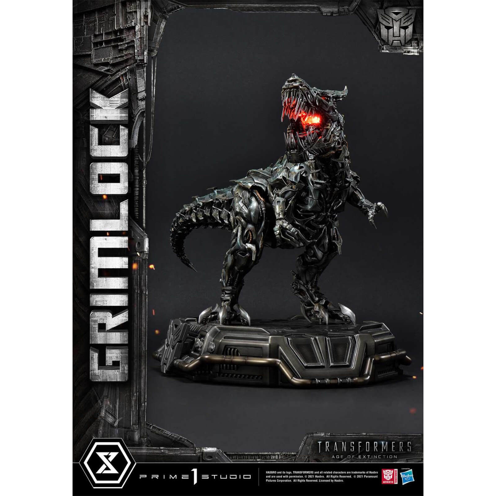 Prime 1 Studio Museum Masterline Transformers: Age of Extinction Statue - Grimlock