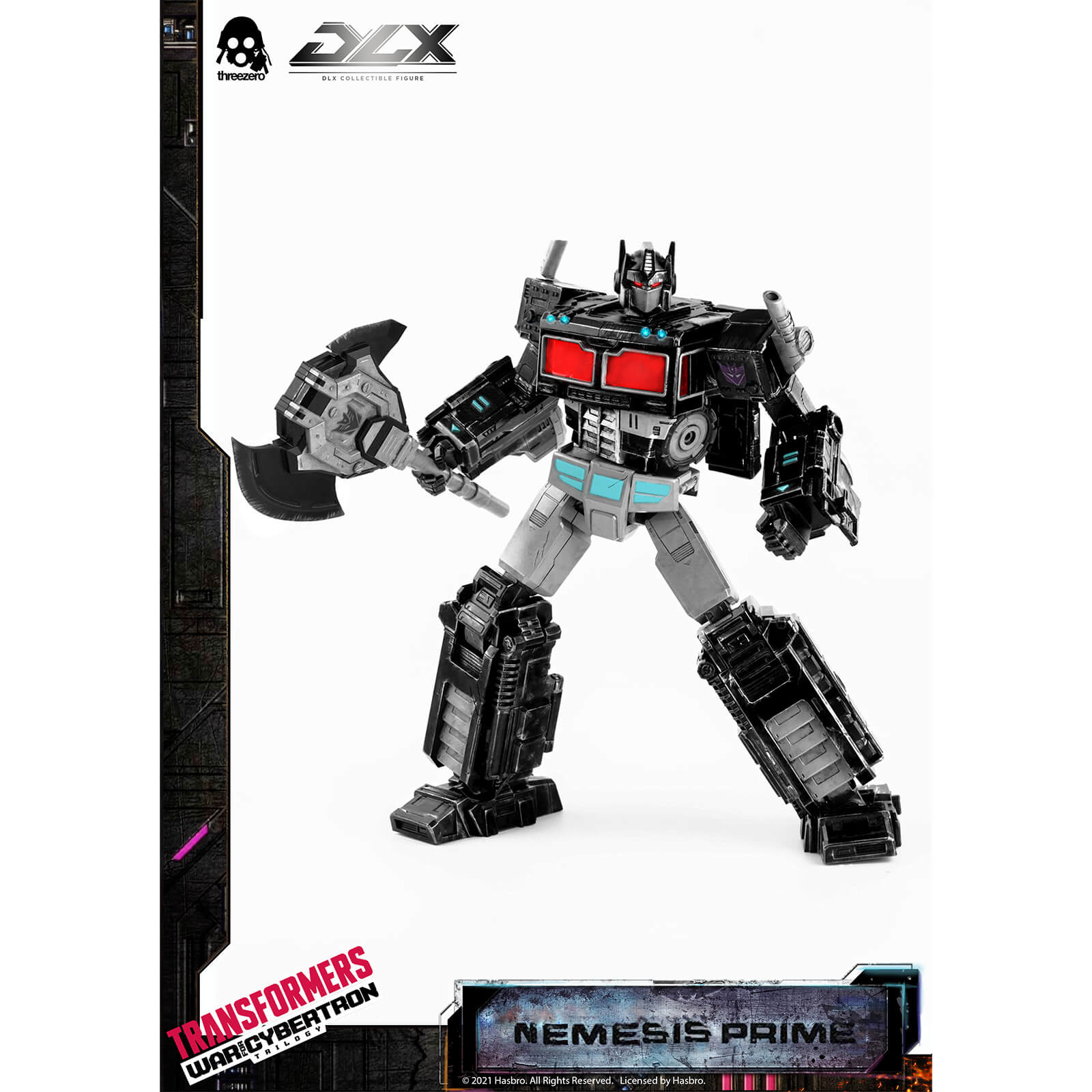 ThreeZero Transformers: War For Cybertron Nemesis Prime DLX Figure