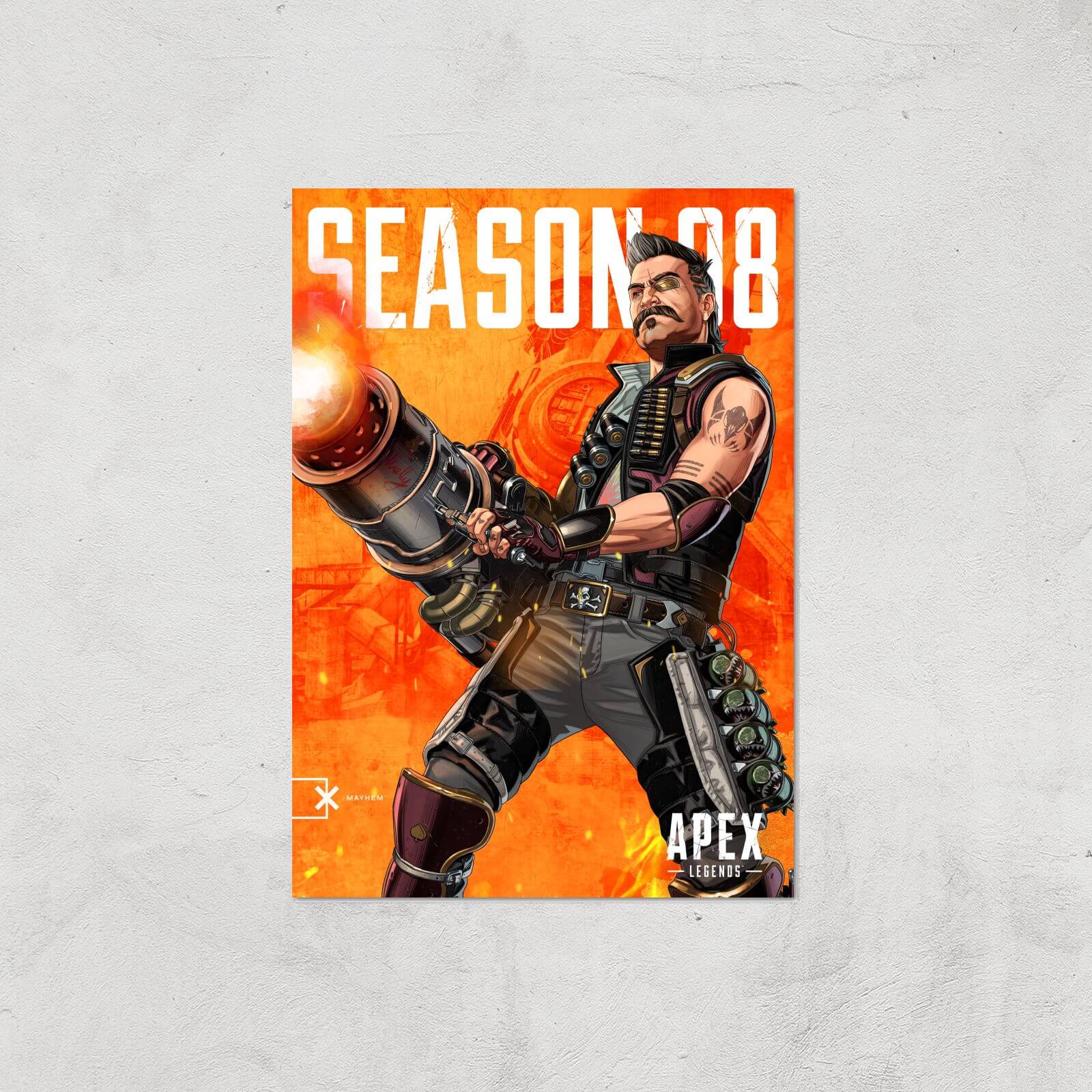 Apex Legends Fuse Giclee Art Print - A3 - Print Only