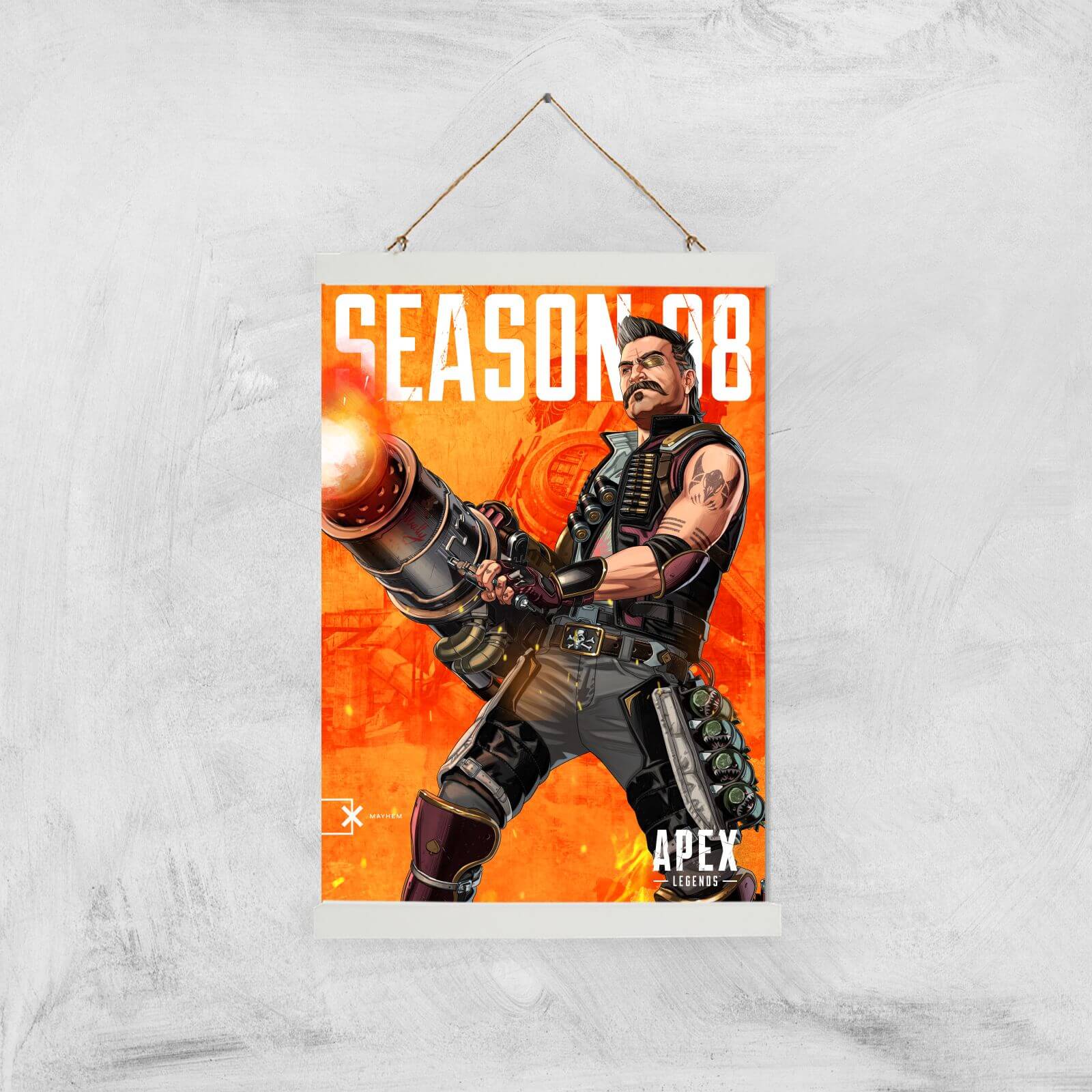 Apex Legends Fuse Giclee Art Print - A3 - White Hanger