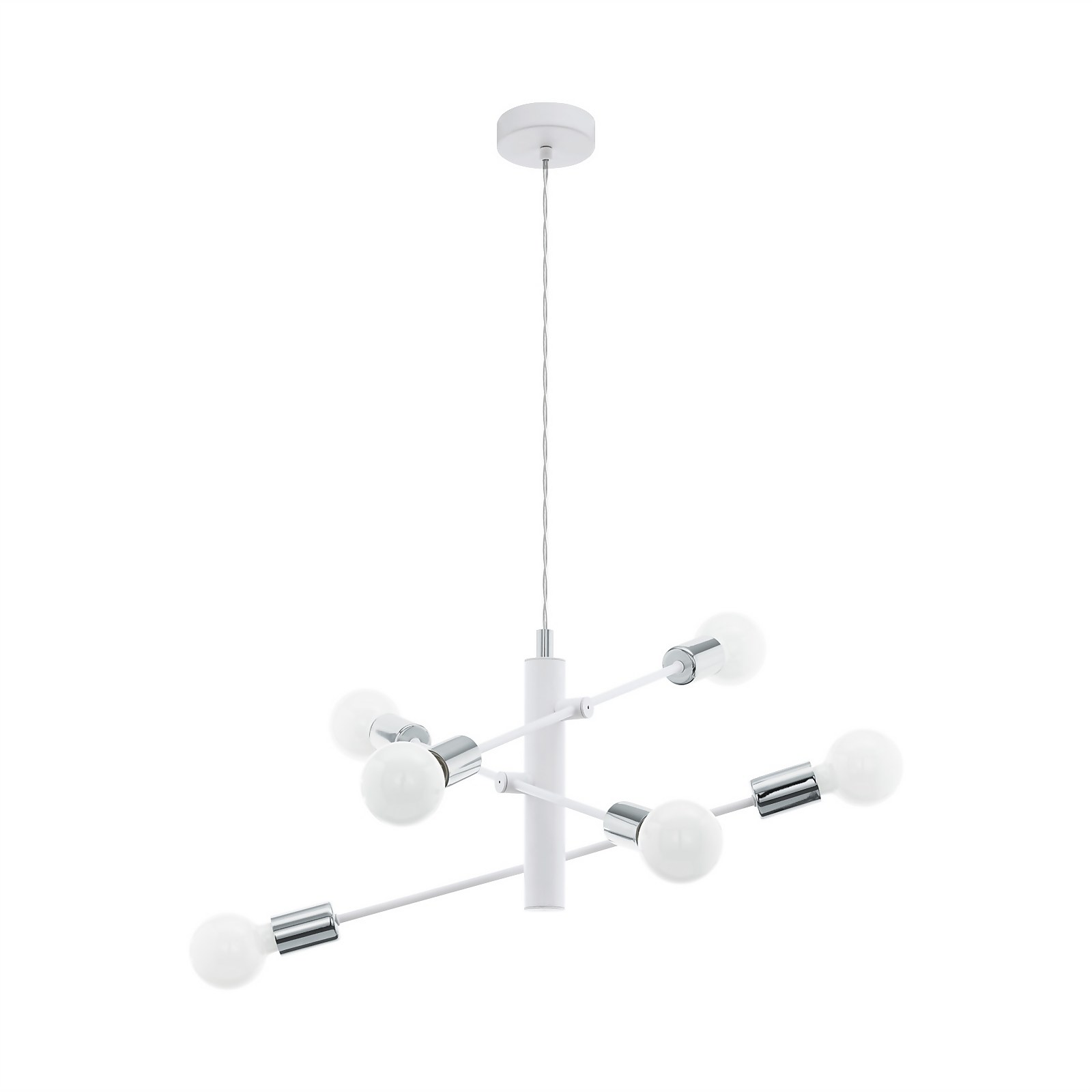EGLO Gradoli 6 Light Baton Pendant
