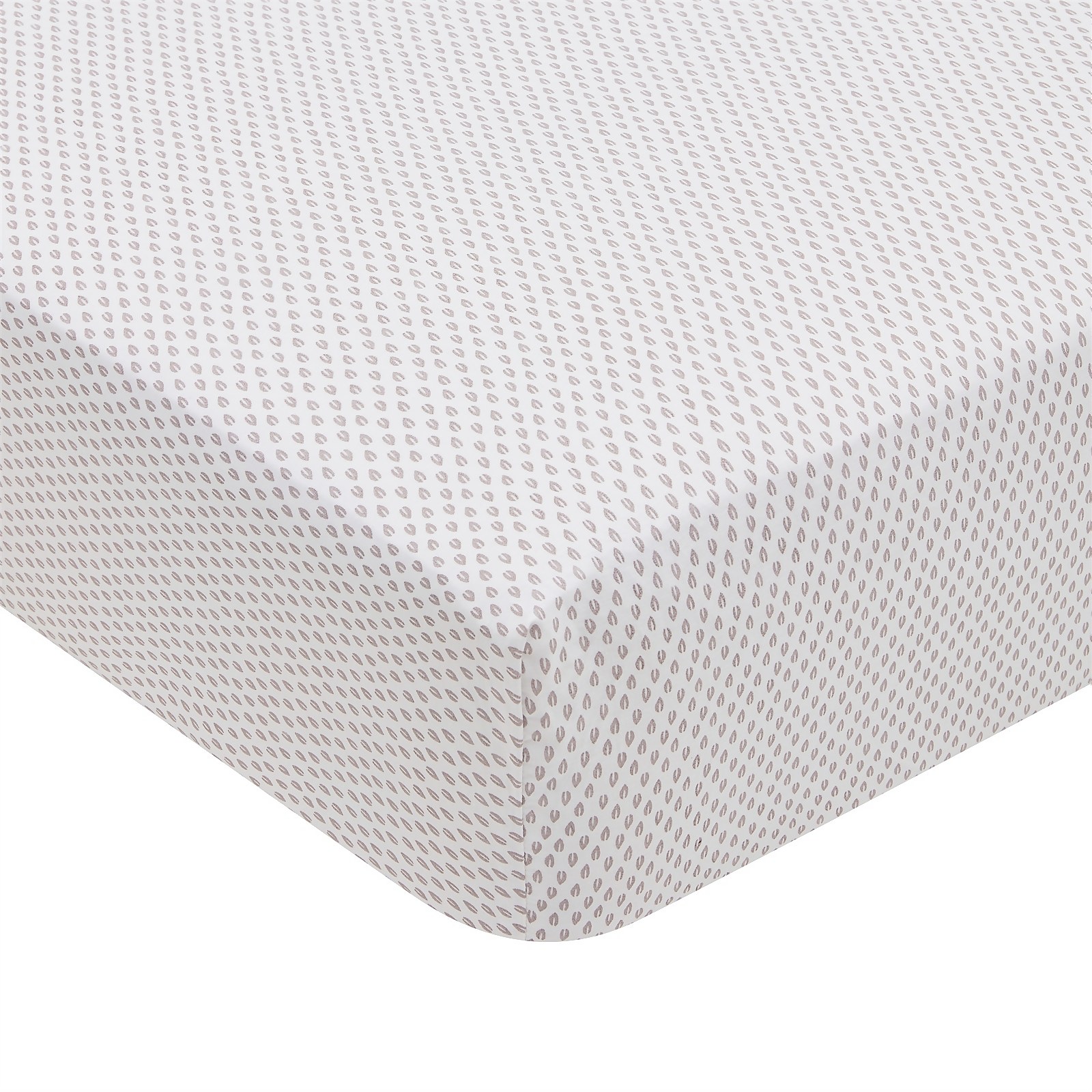 Rae Fitted Sheet Double Bed Heather
