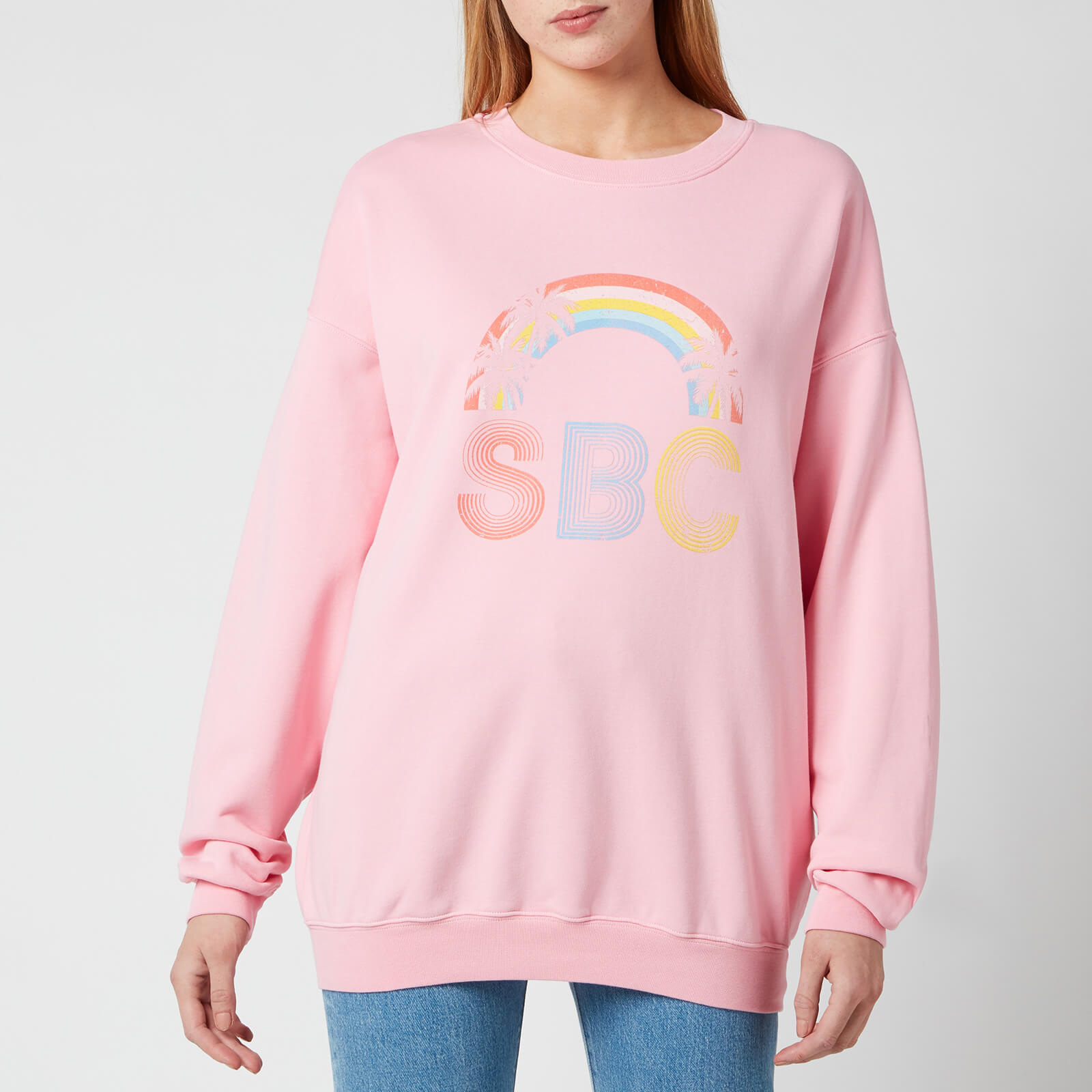 See by Chloé Women's Sbc Sunset On Cotton Fleece Sweatshirts - Quartz Pink - XS