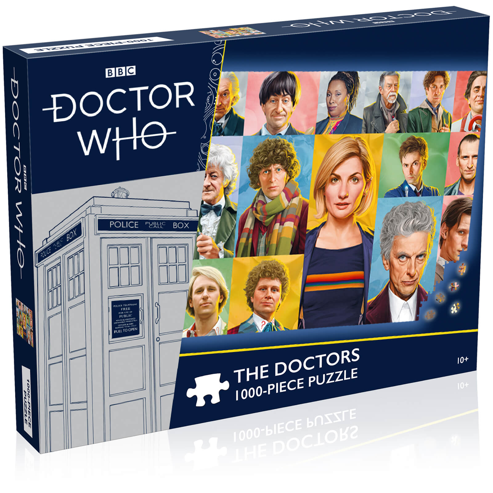 Doctor Who The Doctors 1000 piece Jigsaw Puzzle
