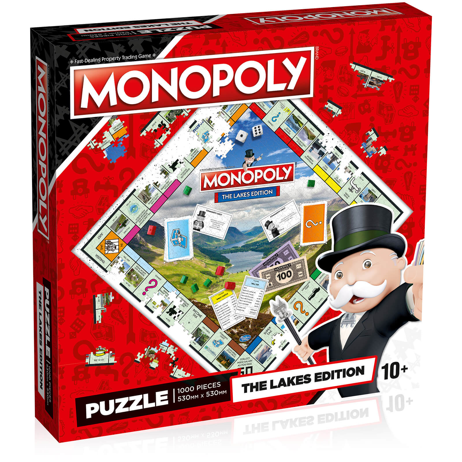 The Lakes Monopoly 1000 piece Jigsaw Puzzle