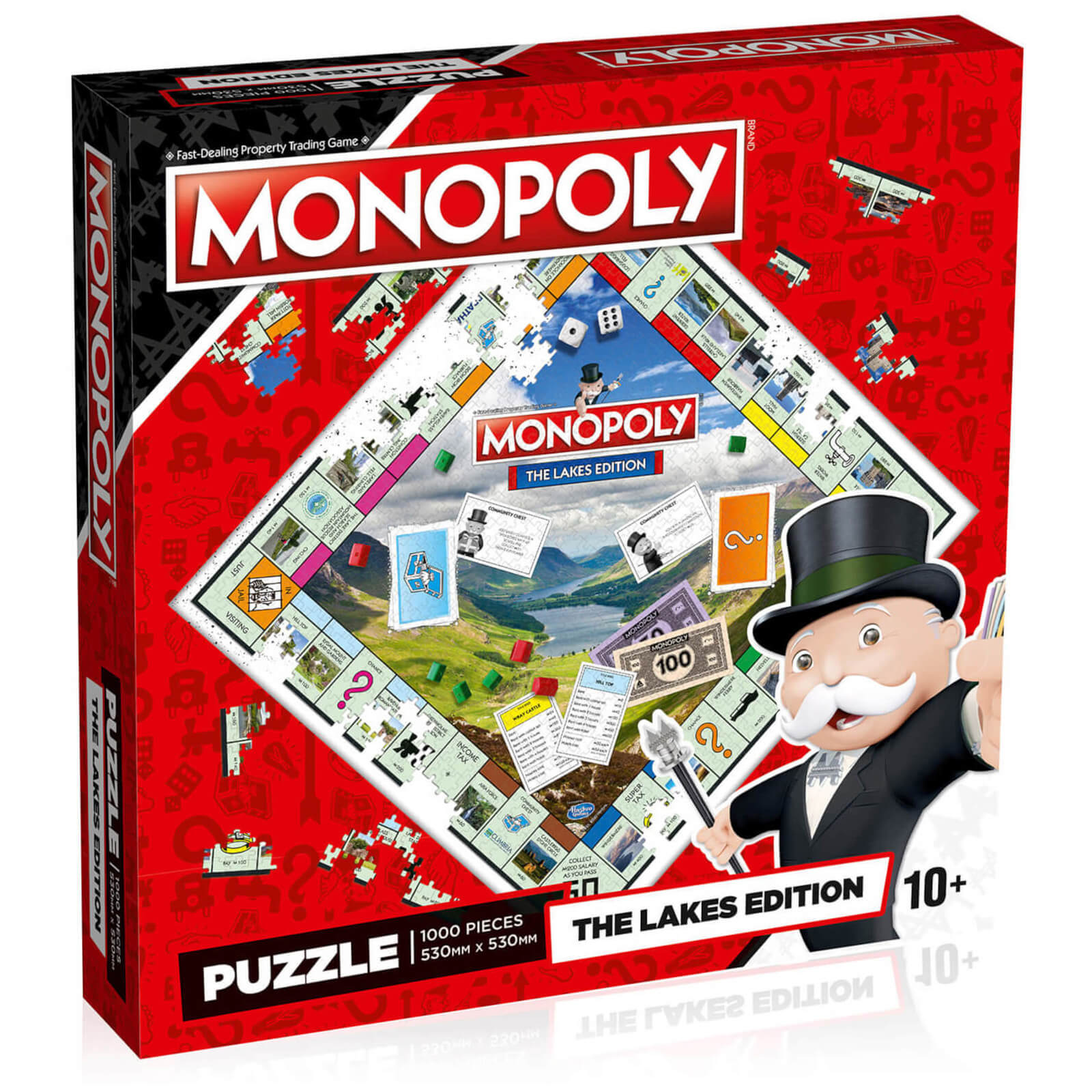 The Lakes Monopoly 1000 piece Jigsaw Puzzle