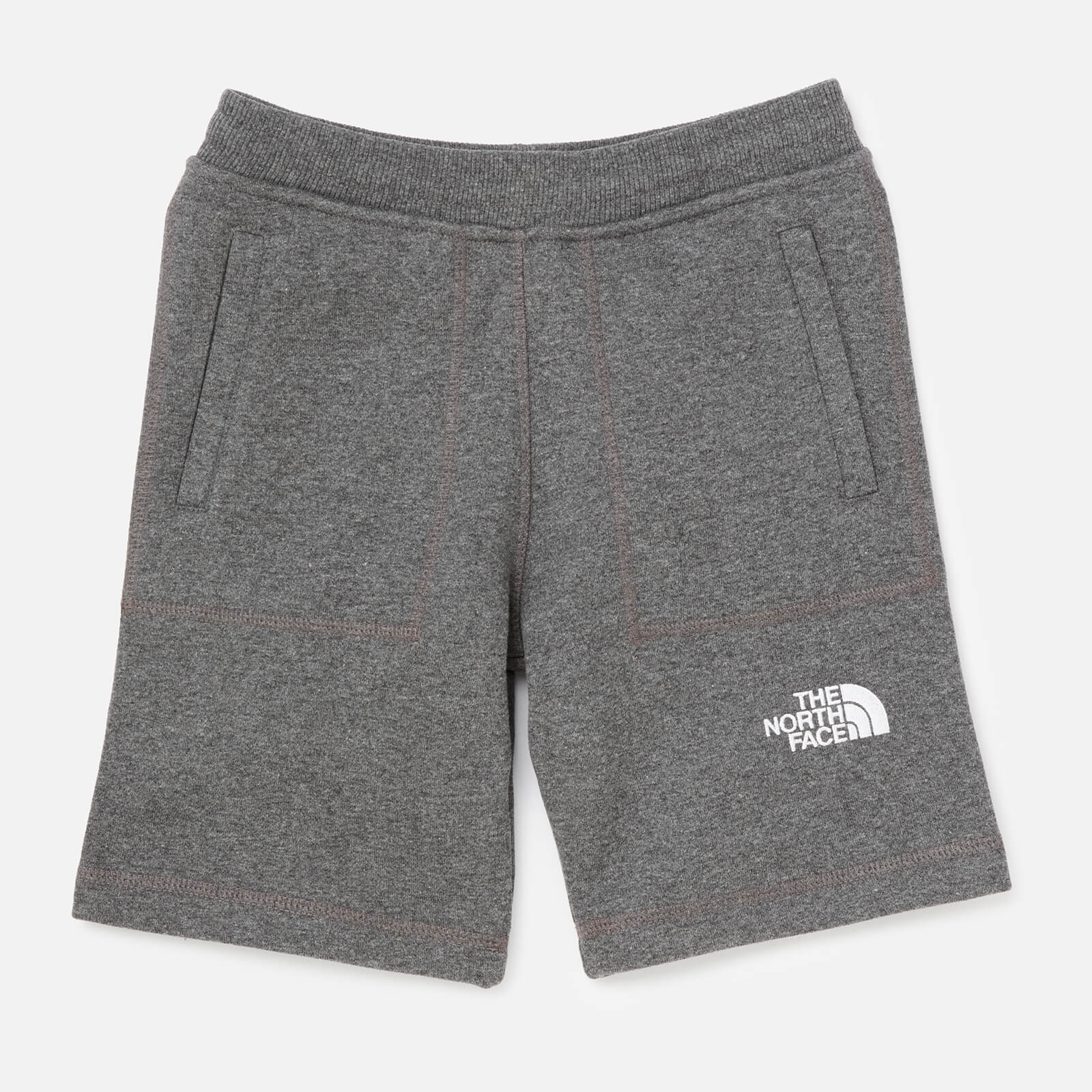 The North Face Boys' Youth Fleece Shorts - Grey - 7-8 Years