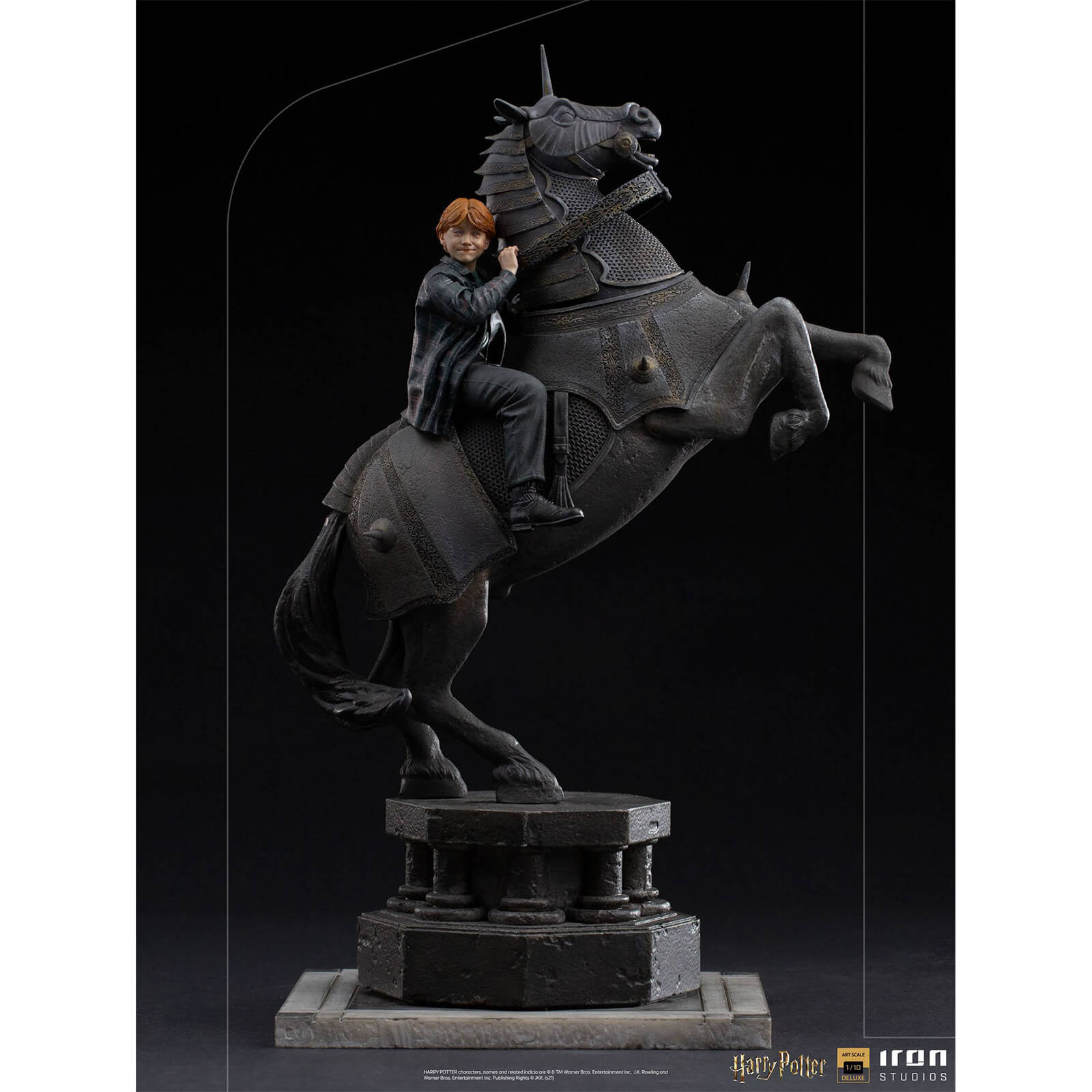 Iron Studios Iron Studios Harry Potter Deluxe Art Scale Statue 1/10 Ron Weasley at the Wizard Chess 35 cm