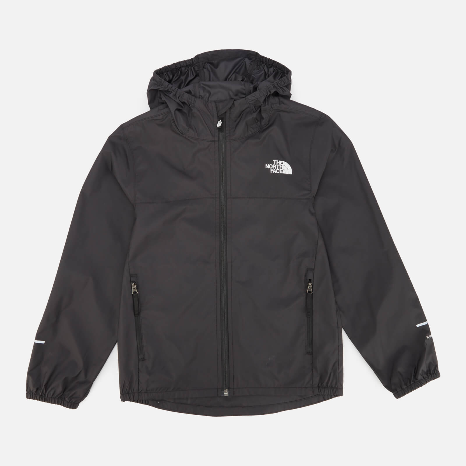 The North Face Boys' Reactor Wind Jacket - Black - 10-12 Years