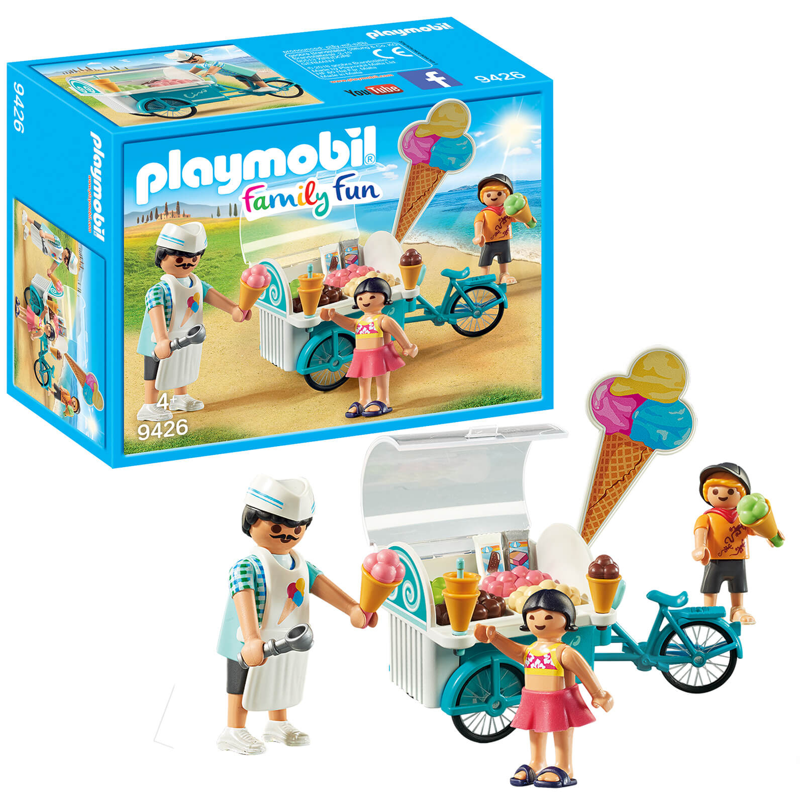 Playmobil Family Fun Ice Cream Cart (9426)