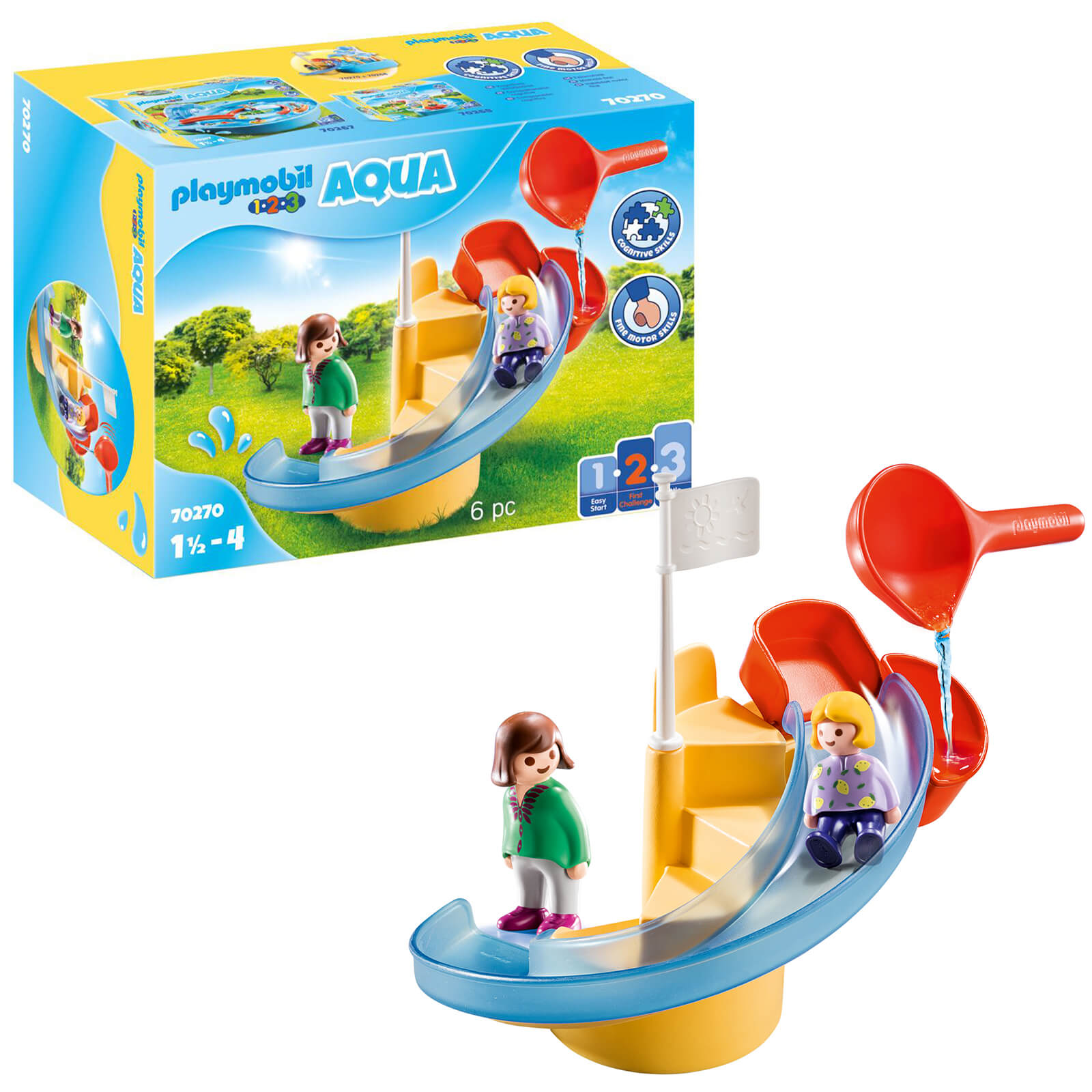 Playmobil AQUA Tobogán de agua para mayores de 18 meses (70270)