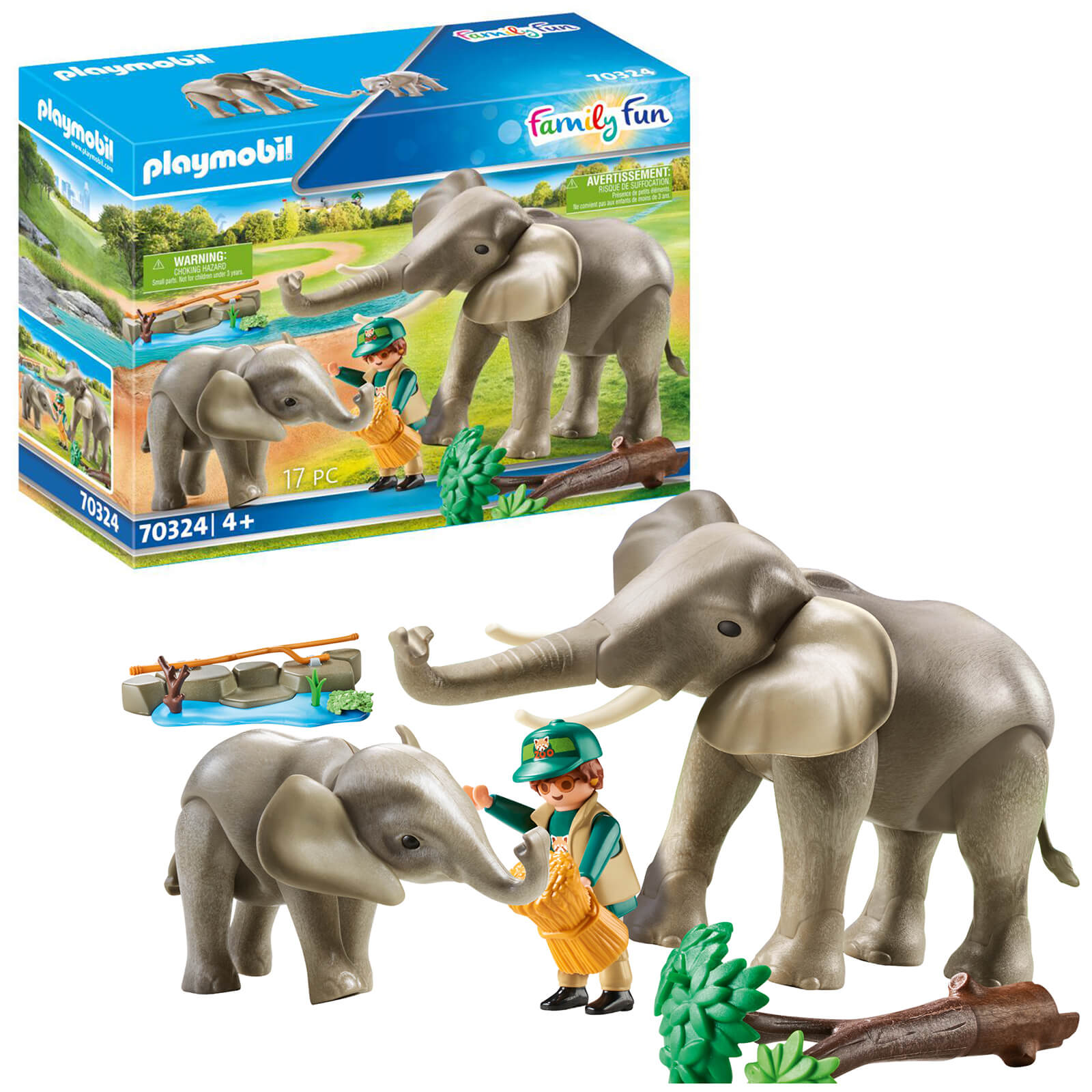 Playmobil Family Fun Elephant Habitat (70324)