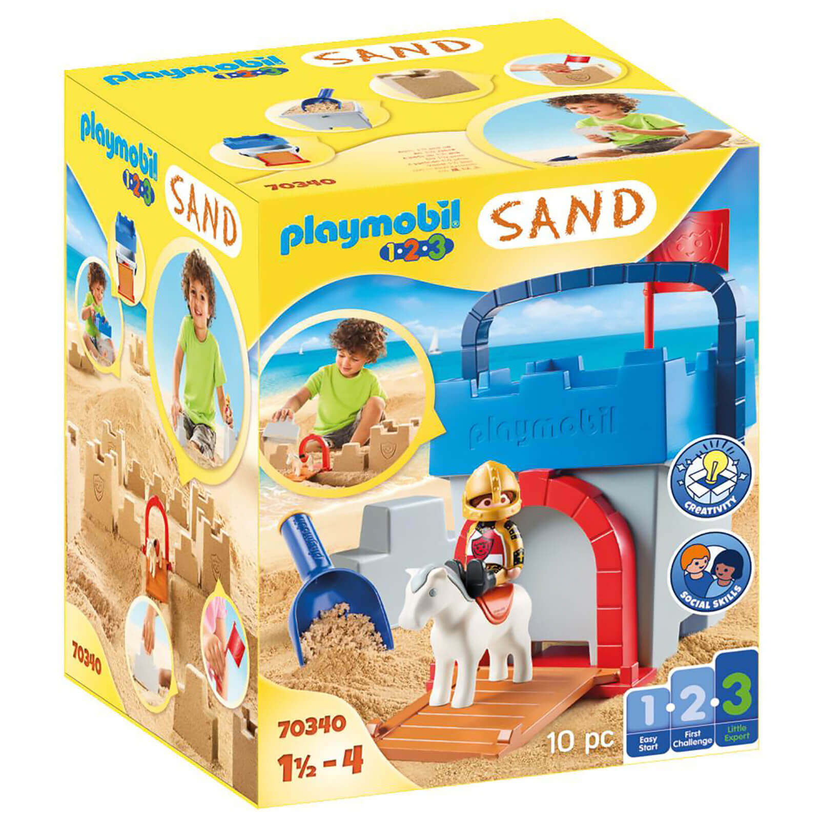 Playmobil SAND Knights Castle Sand Bucket For 18+ Months (70340)