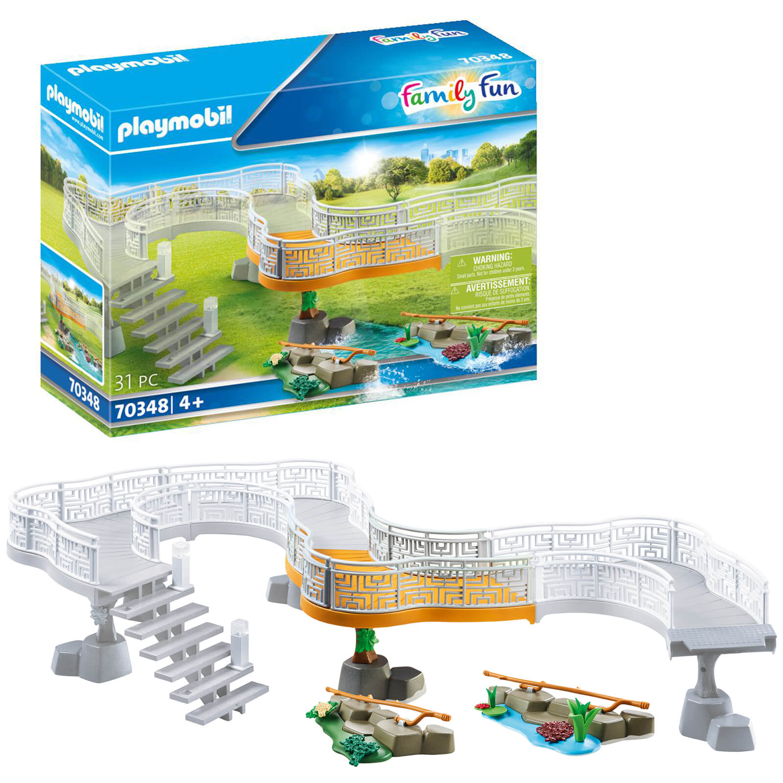 Playmobil Family Fun Zoo Viewing Platform Extension (70348)